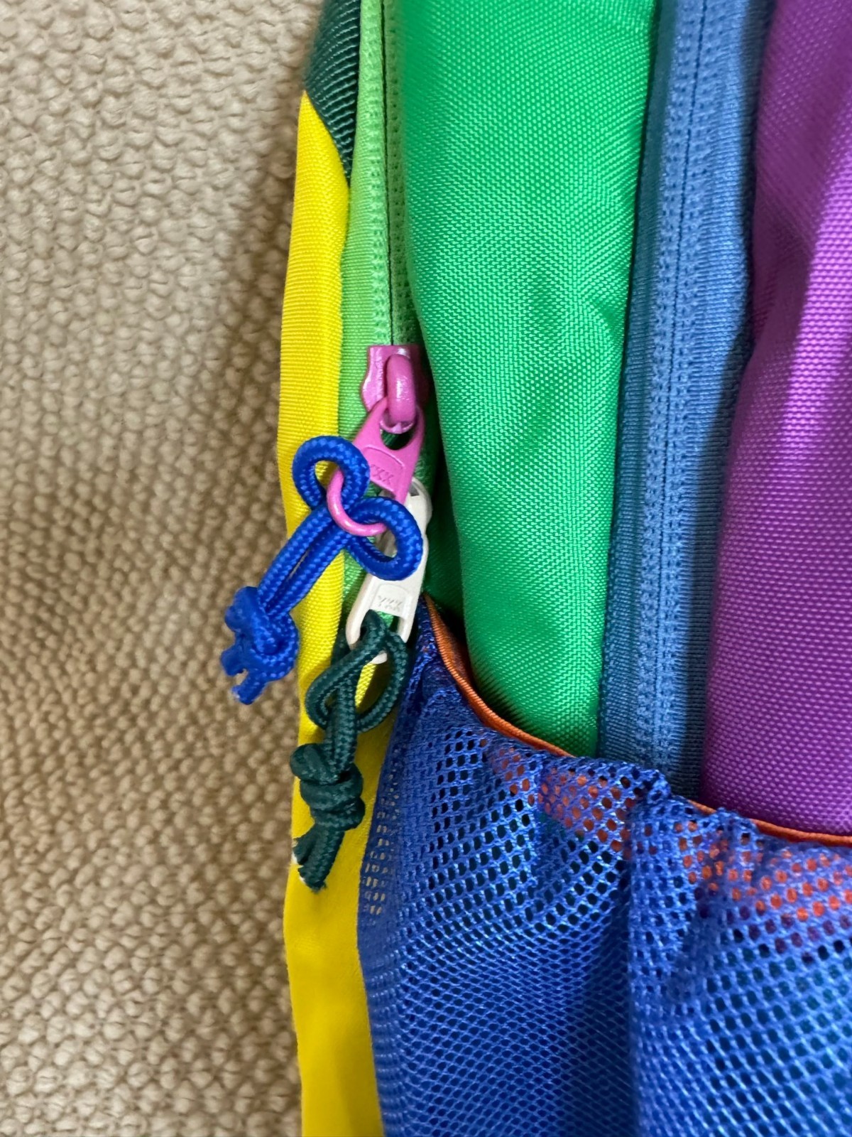 Cotopaxi Dopamine Mango Yellow Color-Block 12L Alpaca Backpack 22x12x39cm