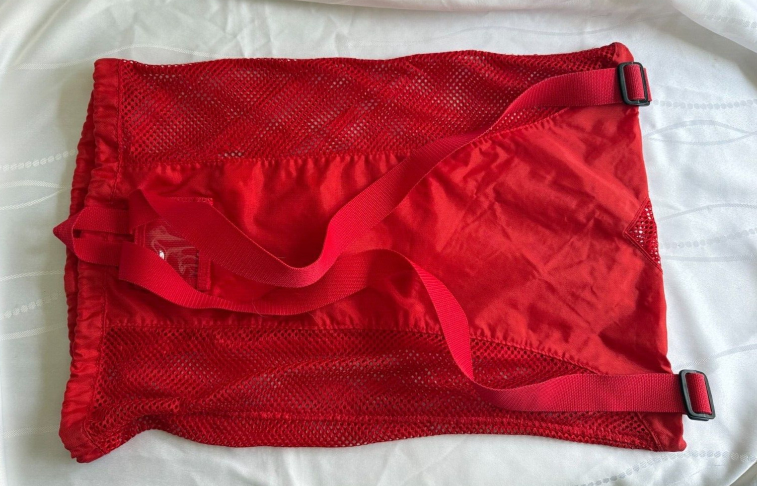 Speedo Red Ventilator Mesh Equipment Bag