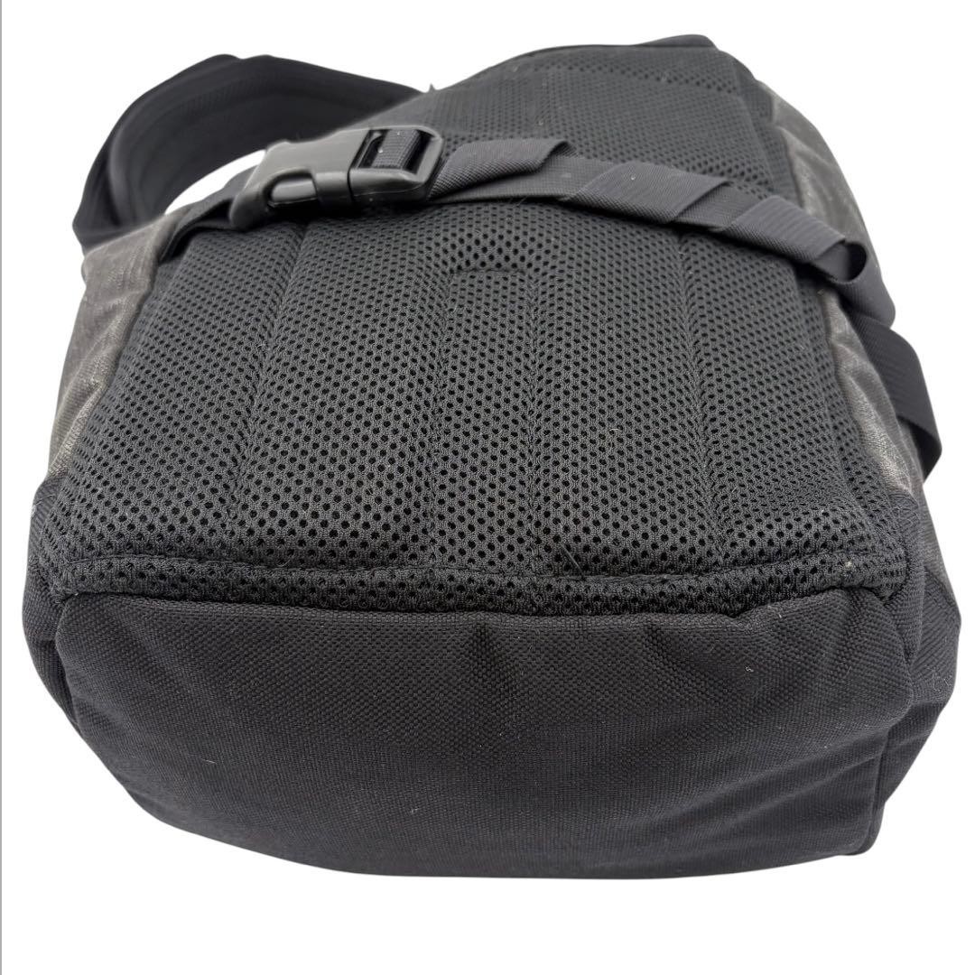 Authentic Yoshida Kaban PORTER Shoulder Bag 00s Y2K Black, 27cm x 22-34cm x 15cm