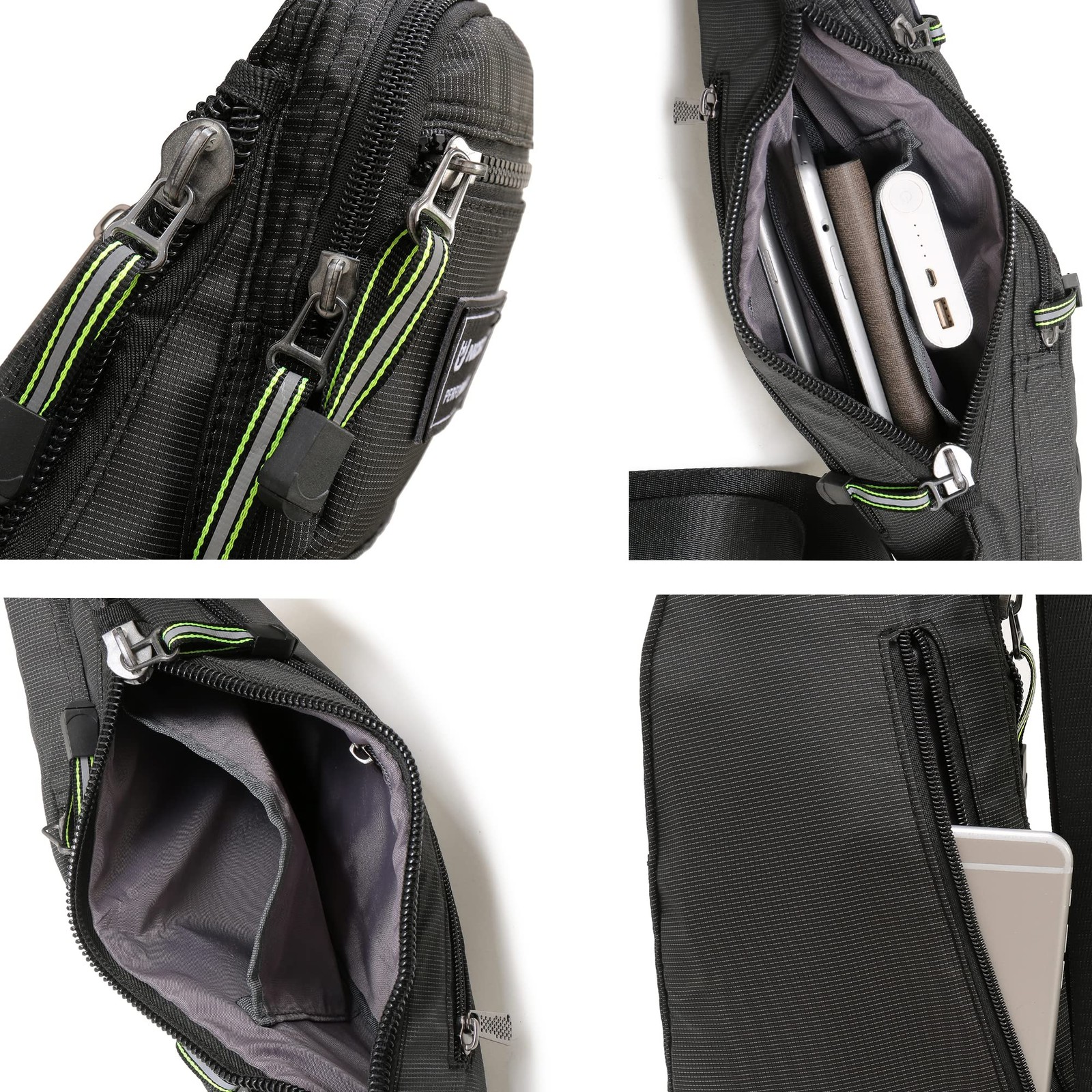 NICGID Sling Bag Chest Shoulder Backpack Crossbody Bags Casual Daypack for Me…