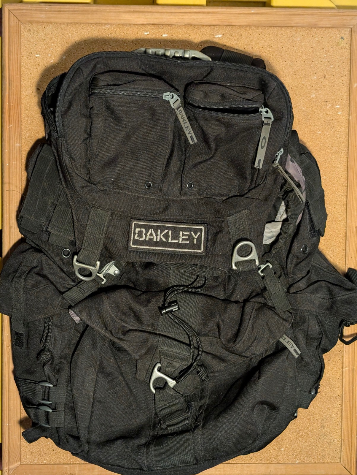 Oakley AP Mechanism Backpack Black Tactical Hiking Pack Travel Bag
