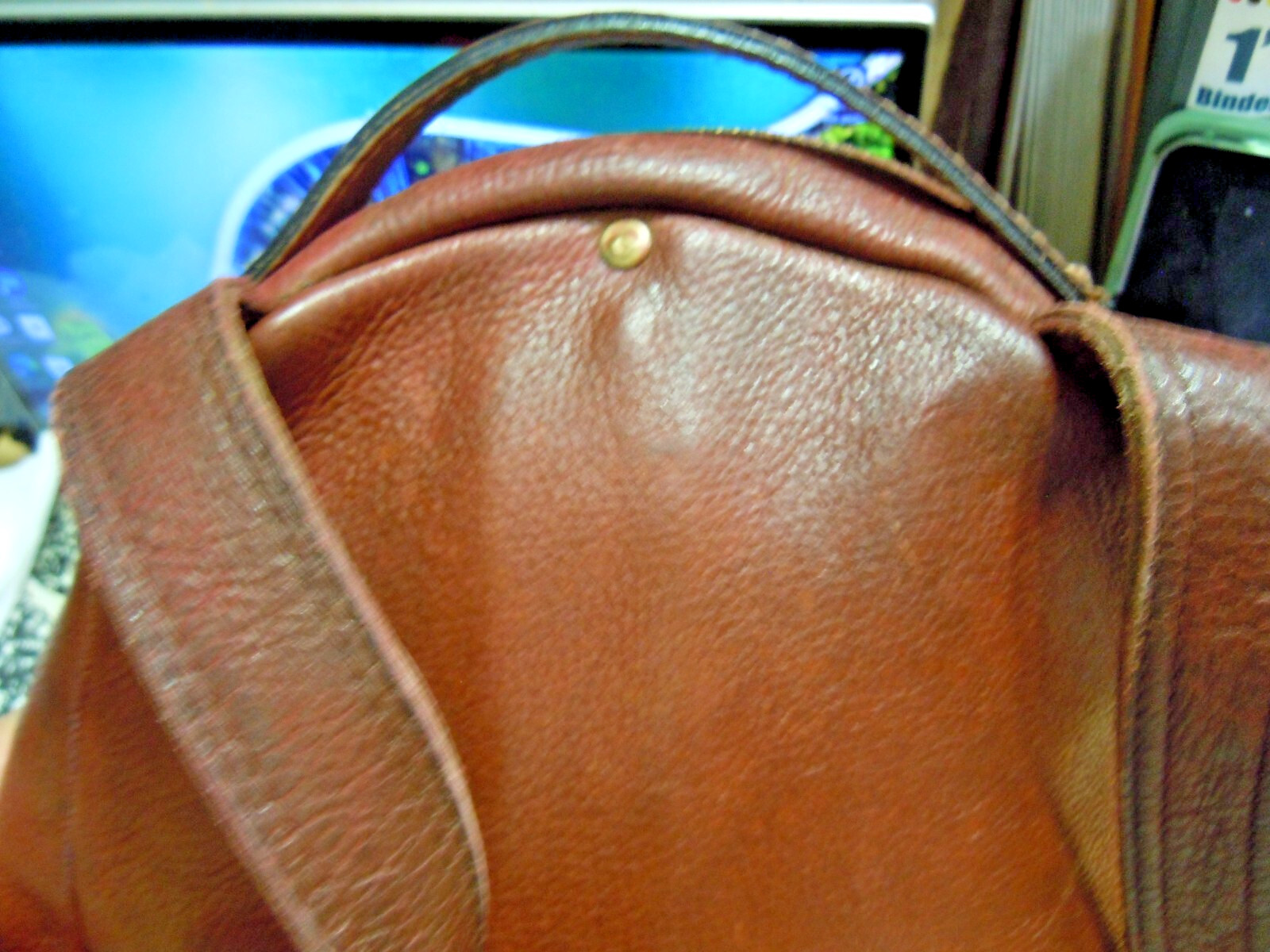 VTG ROBEAT CHEAU Saddle Leather backpack made in USA (on sale)