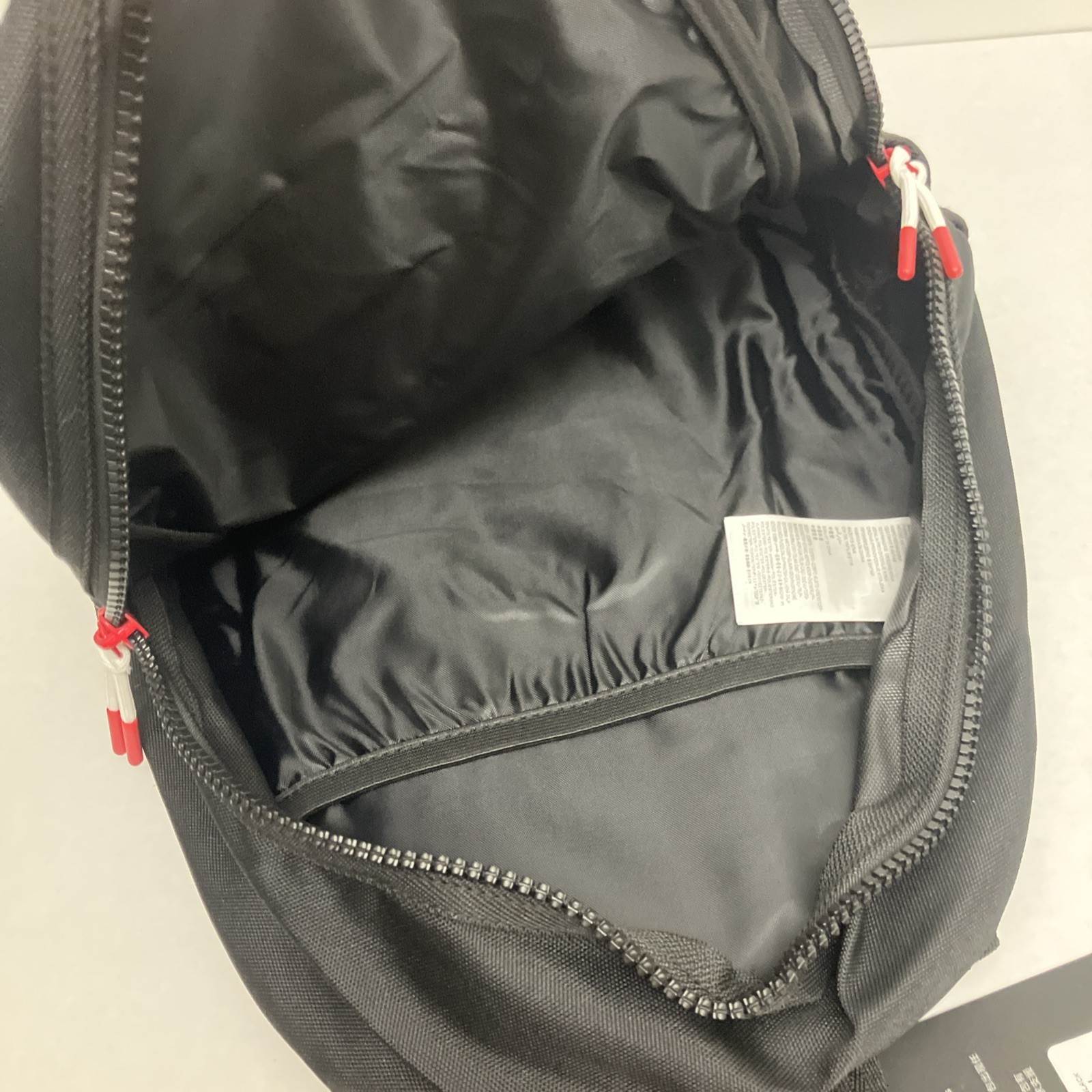 Air Jordan 11 Bred Black 13″ Laptop Backpack Bag, NWT 9A0651-023