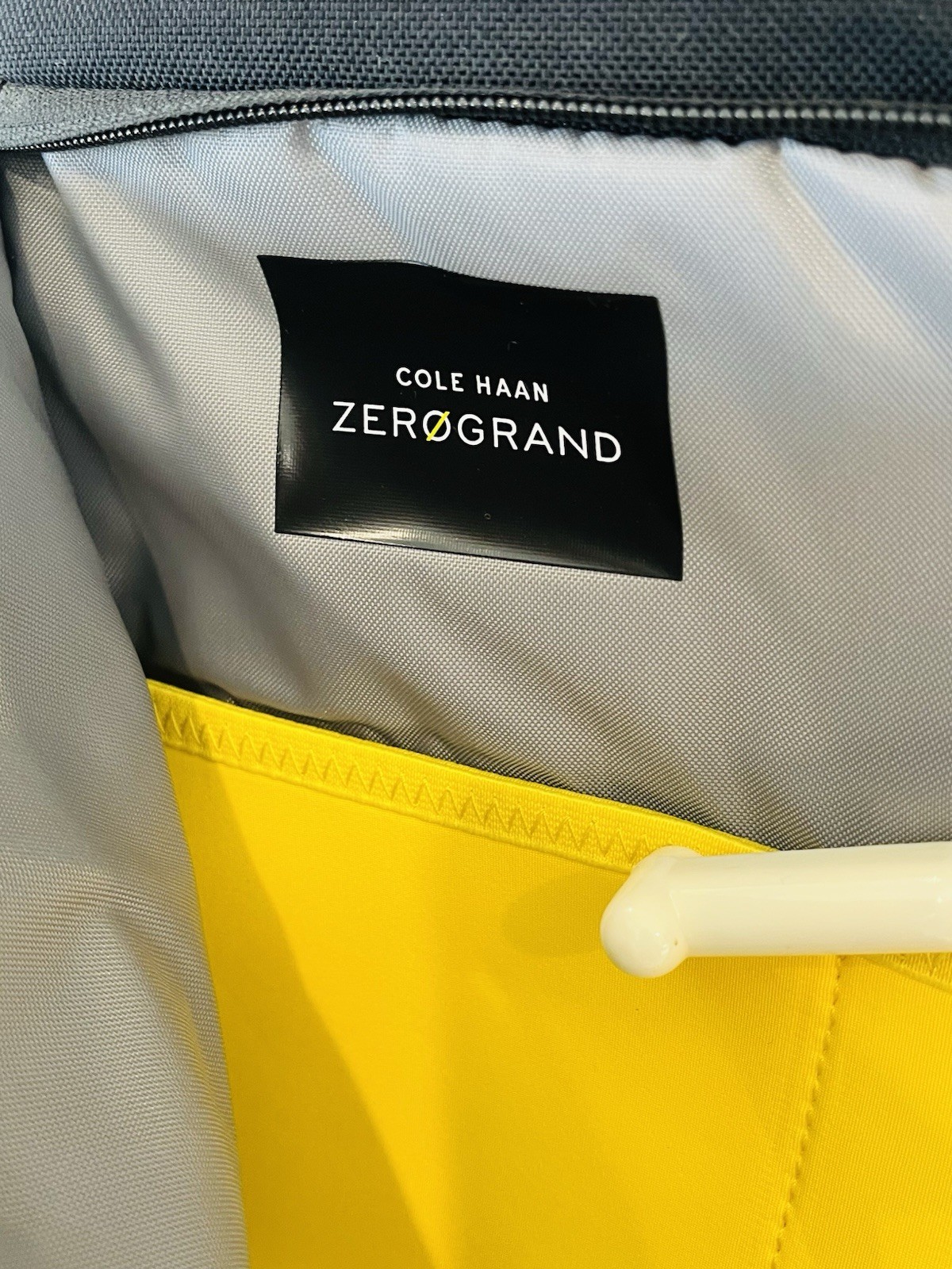 Cole Haan Zerogrand Black Shoulder Sling Backpack Cross Body