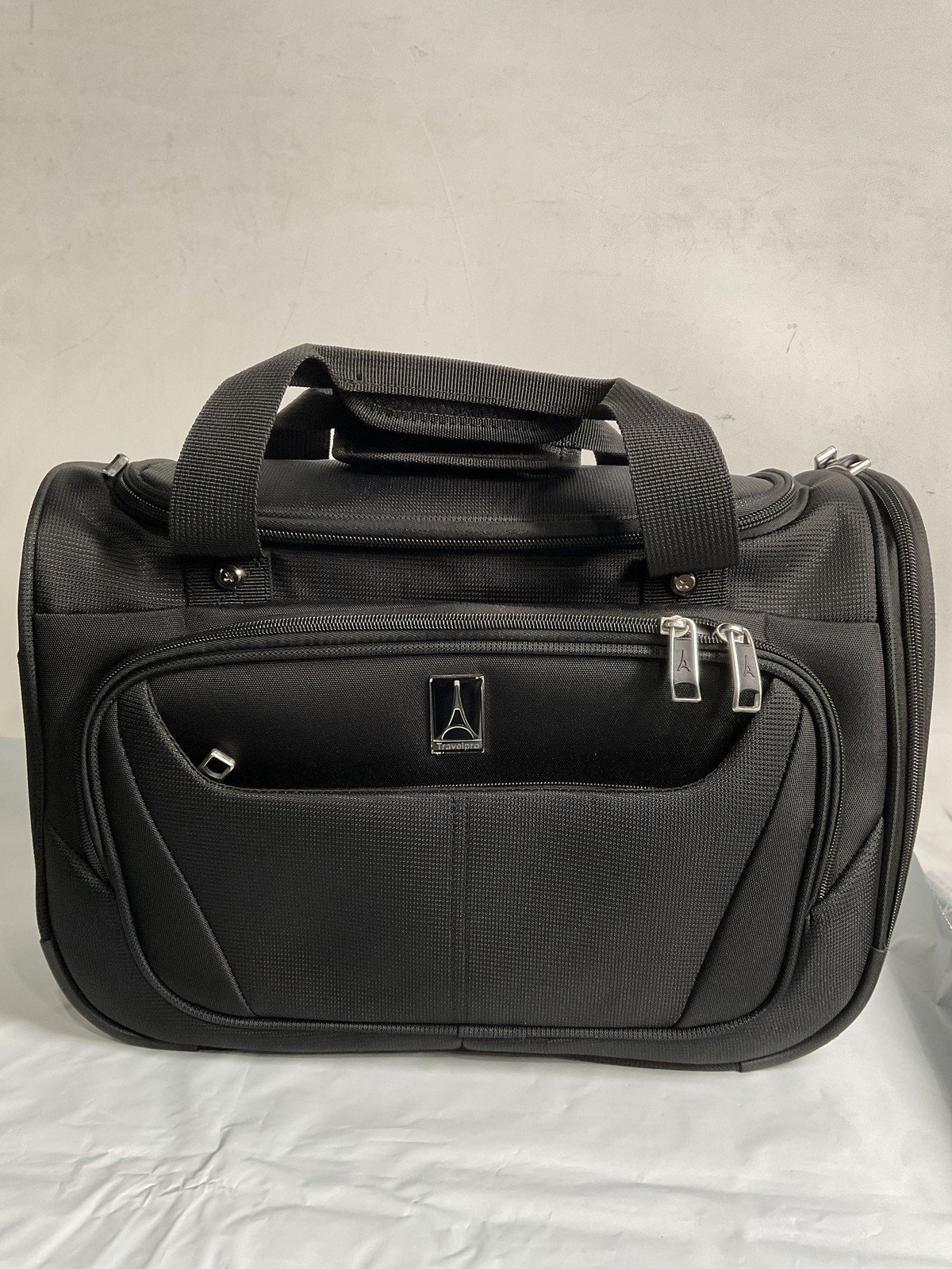 Travelpro Maxlite 5 Softside Lightweight Underseat Tote, Black 18 Inch U25