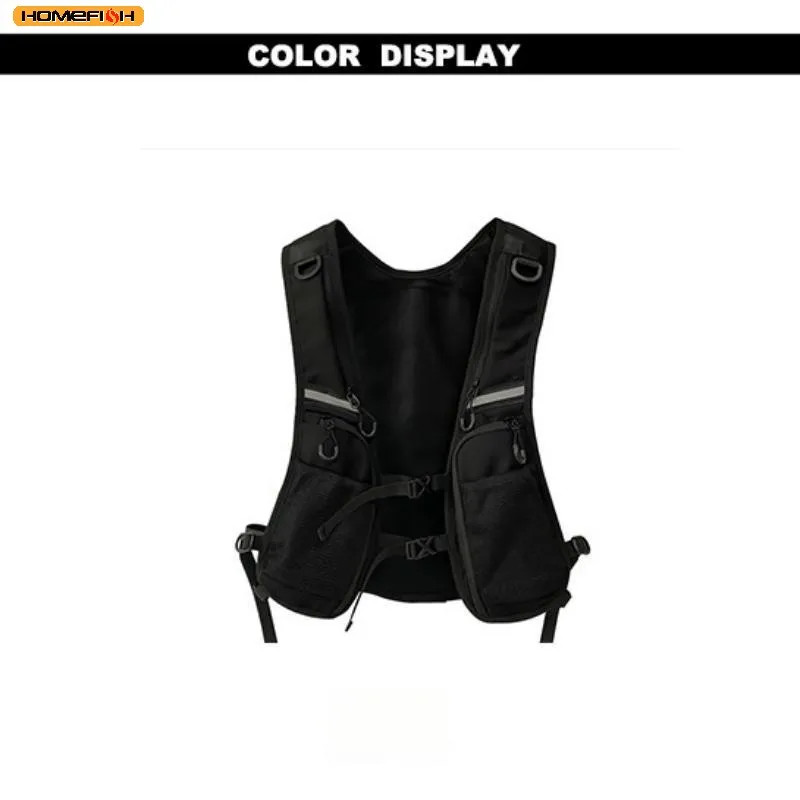 Hip-hop Streetwear Chest Rig Bag for Men Fashion Waterproof Tactical Vest Chest