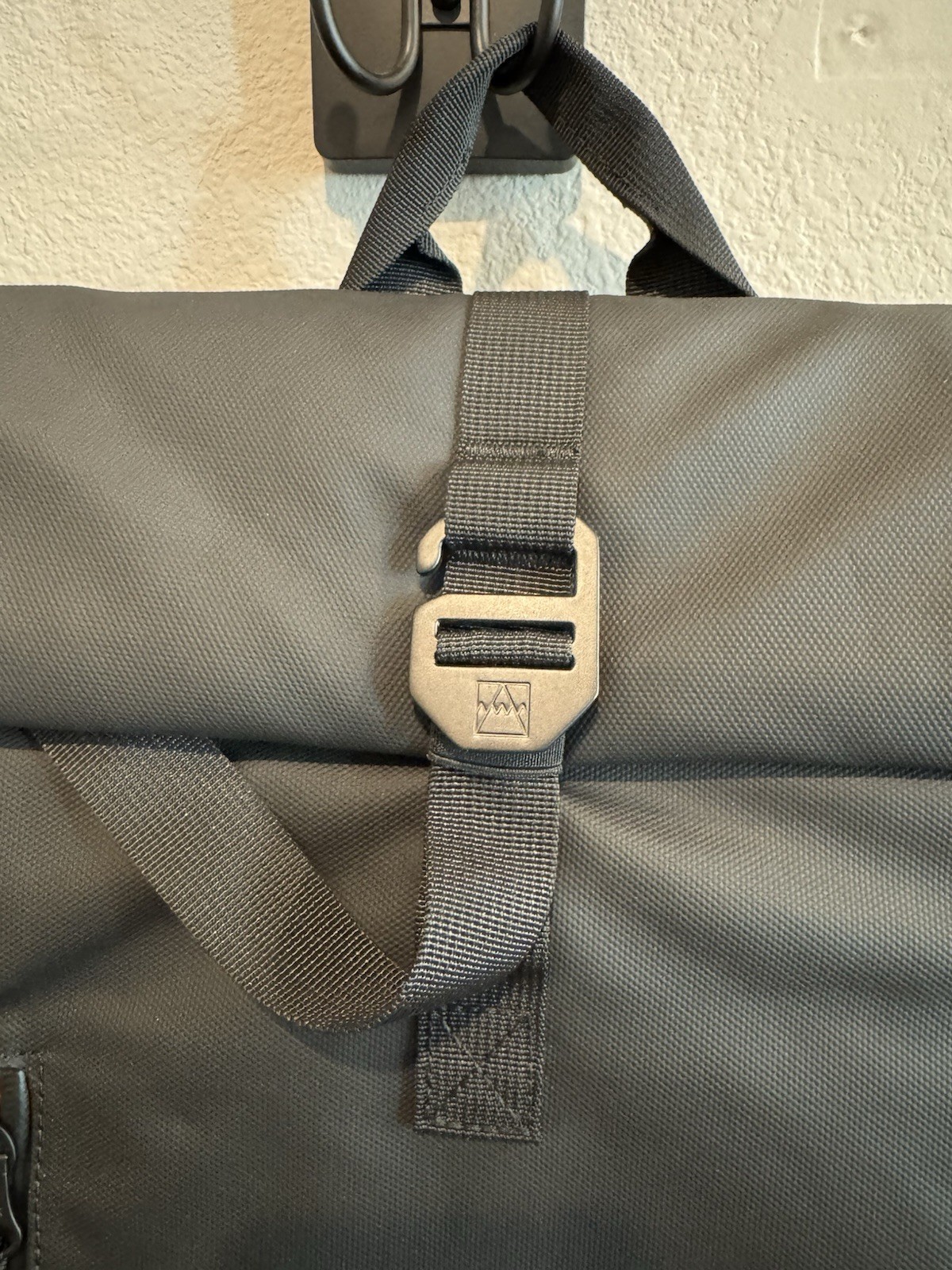 Stubble & Co The Roll Top Backpack in Black RTM3 20L
