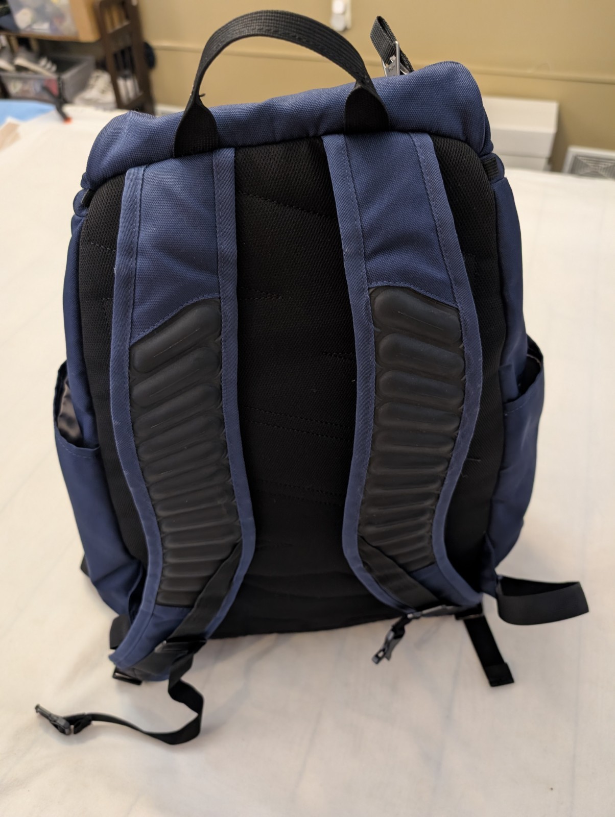 Nike HOOPS Elite Max Air Backpack Quad Zip System – Navy Blue