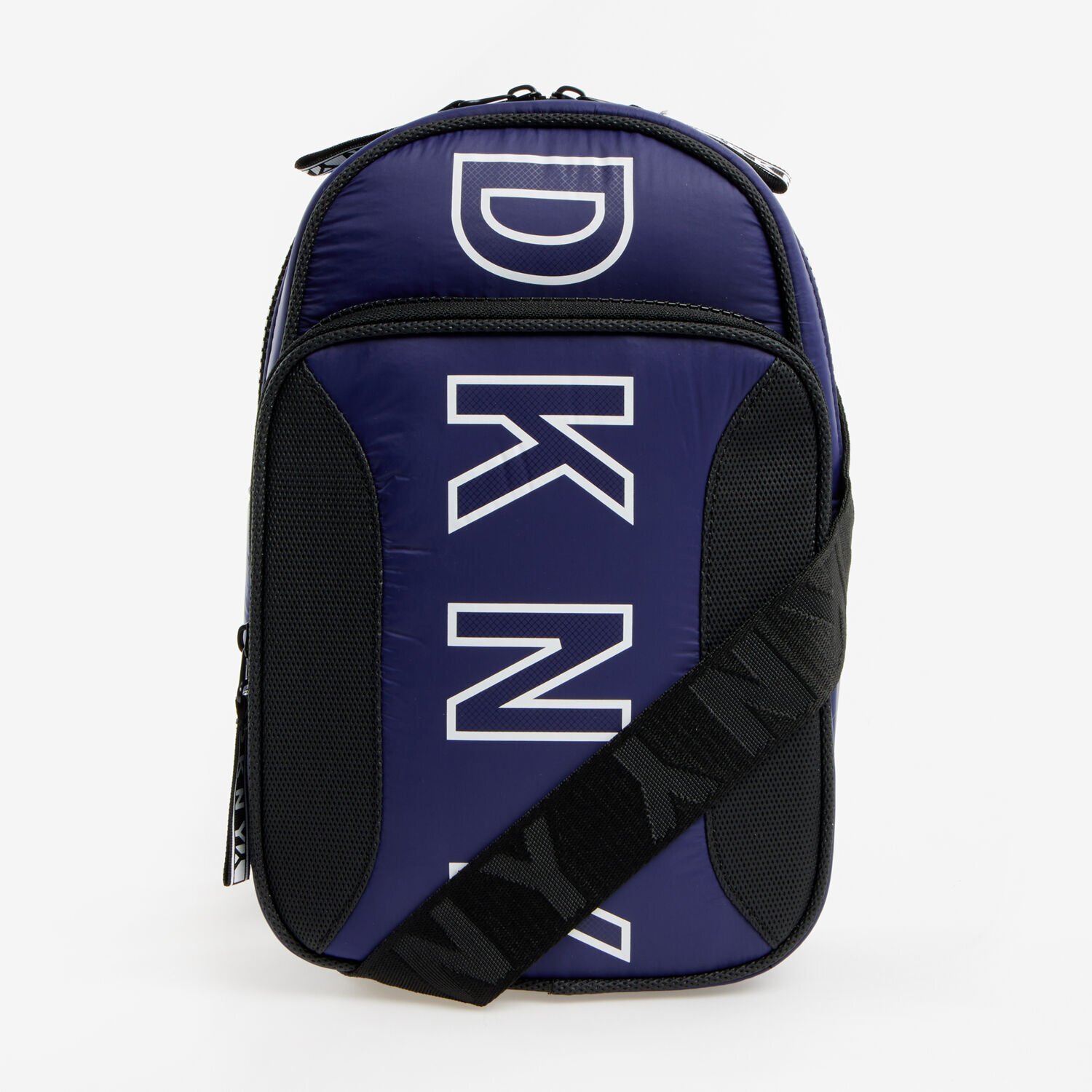 DKNY Style DO090MS3 Men’s Navy Logo Shoulder Sling Bag