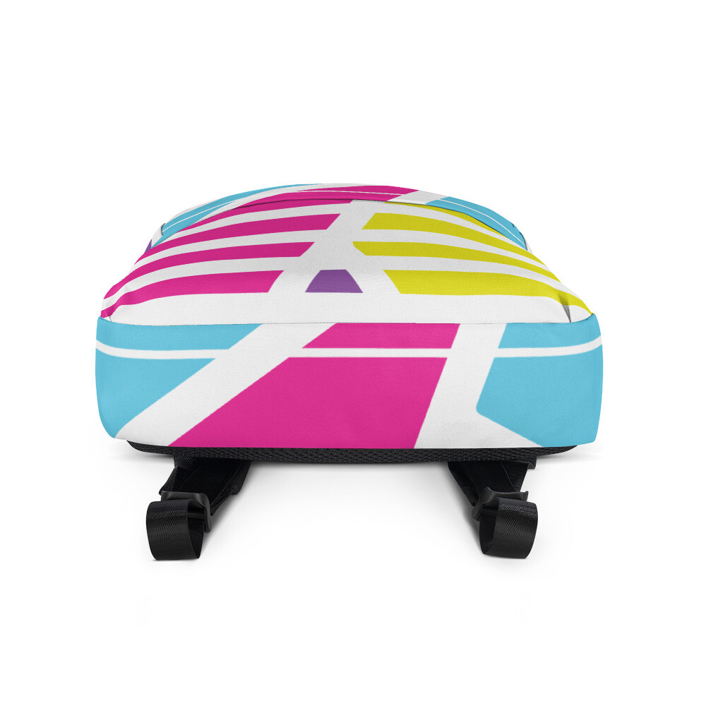 Retro 80s 90s Backpack | Vibrant Retro backpack | Back to School | Kids backpack