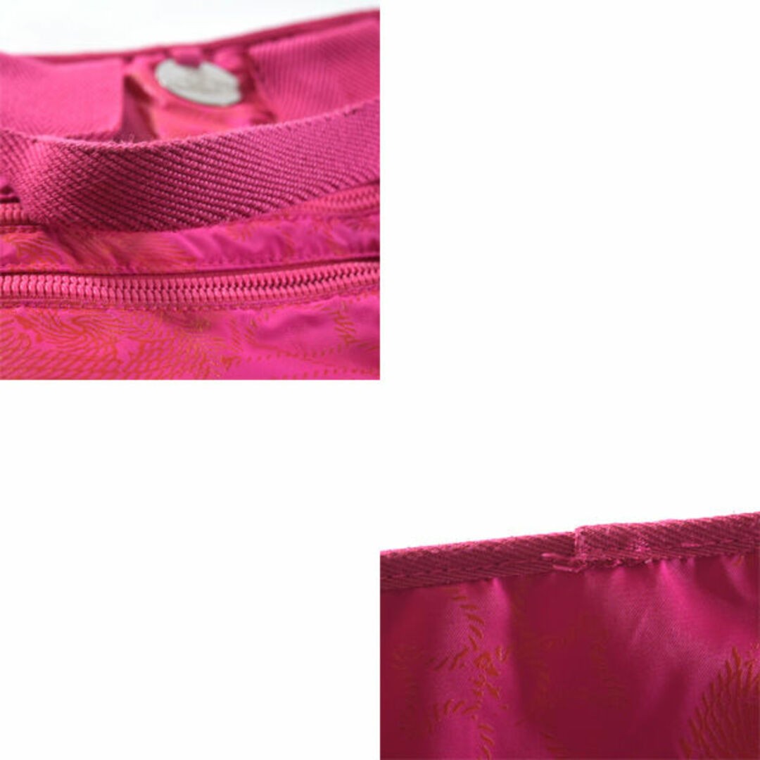 Vivienne Westwood Men’s Yasmin handbag Boston bag pink nylon canvas 36×28×17cm