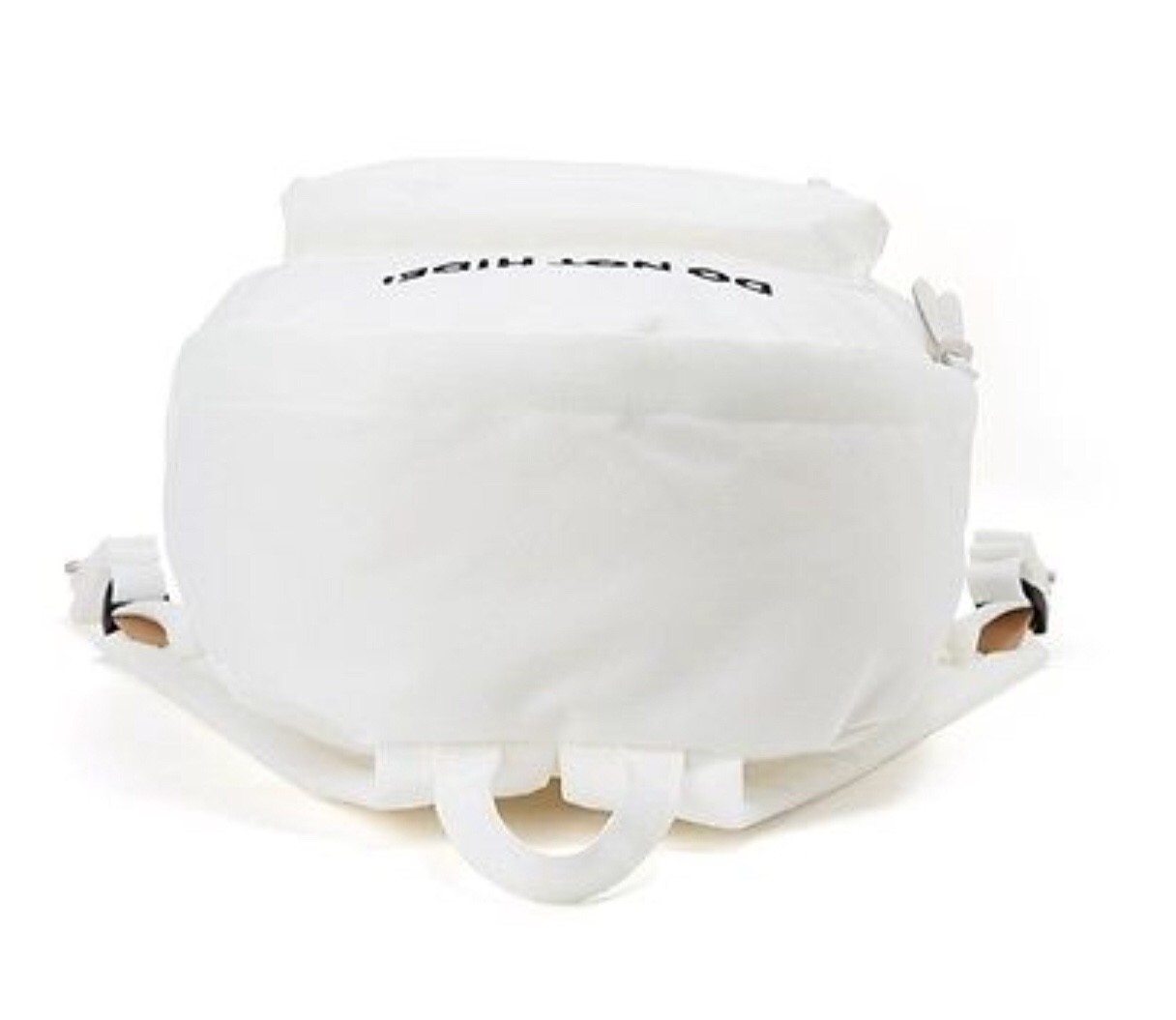 PLF Push Button X Line Friends Backpack Bag White Black Do Not Hide Brown Sally