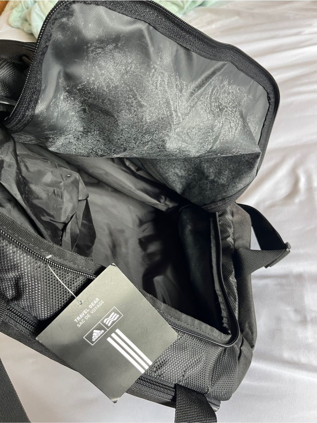 Adidas Golf / Travel / Gym Bag – Black Duffel Dish ESPN Media Promo