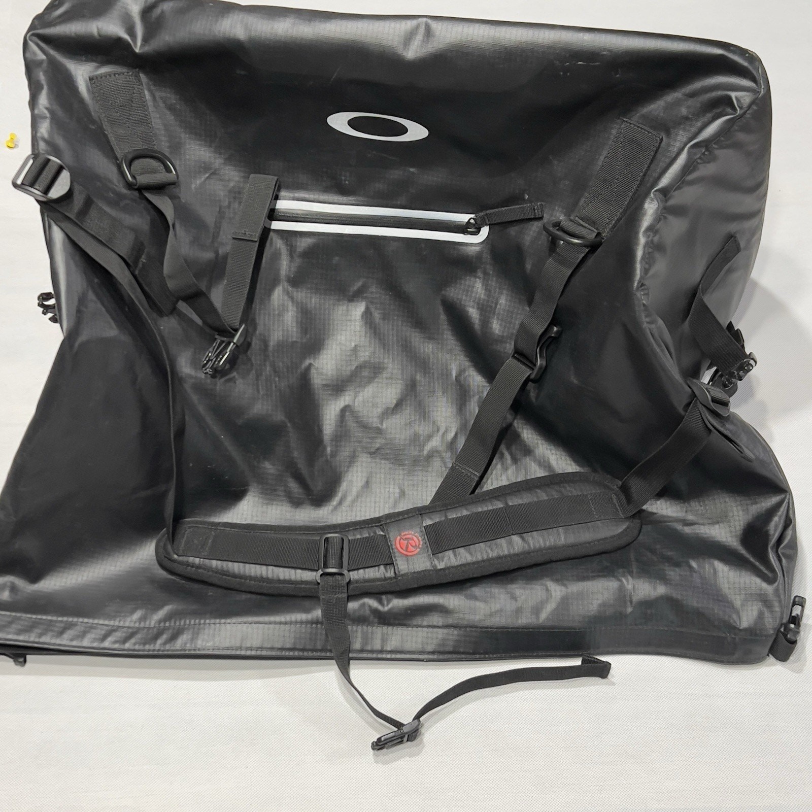 Oakley Motion 42L Factory Pilot Bag Blackout Roll Top Carry Case Backpack
