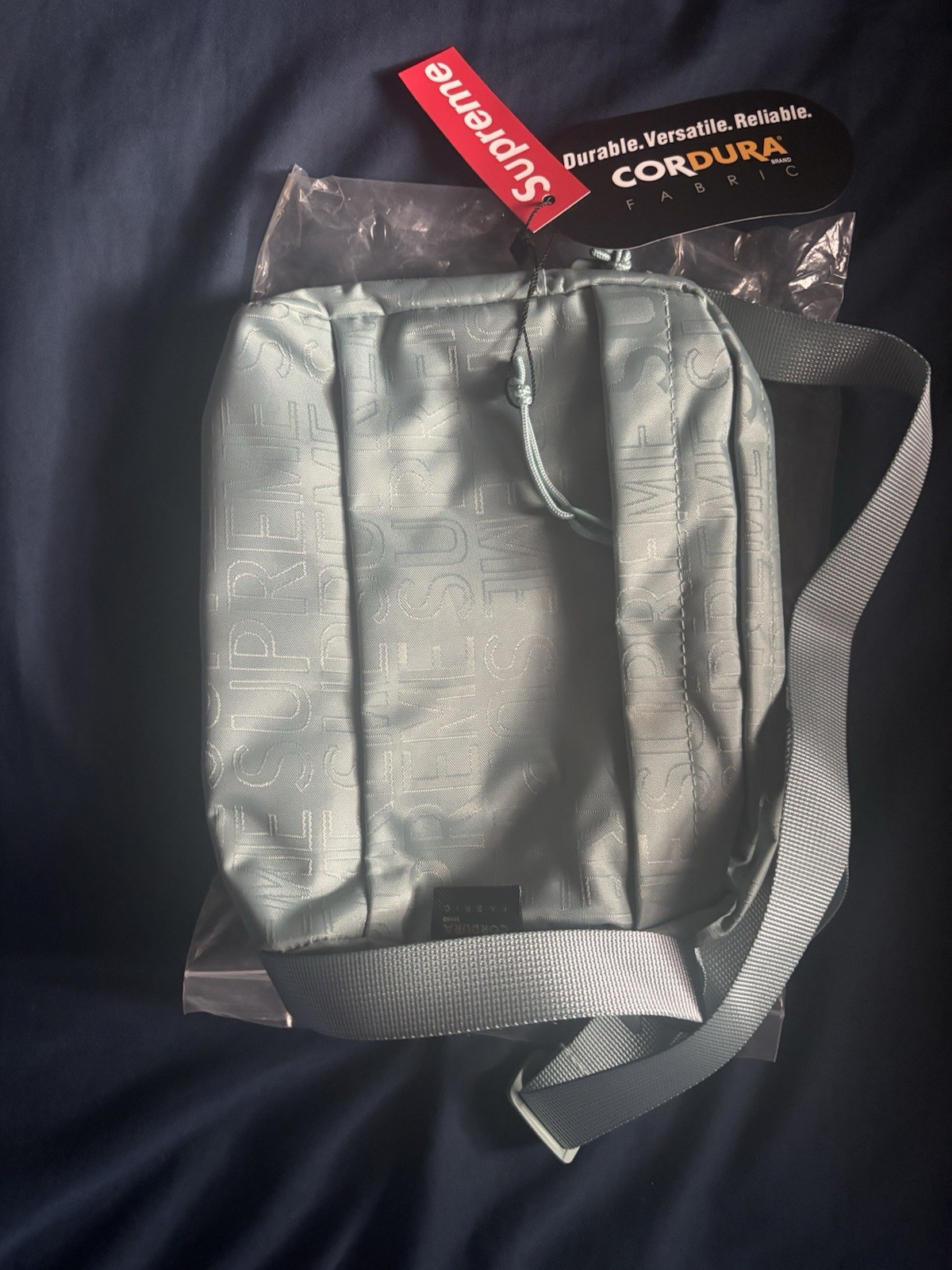SUPREME SS19 Shoulder Bag Messenger Pouch For Men/Women Blue