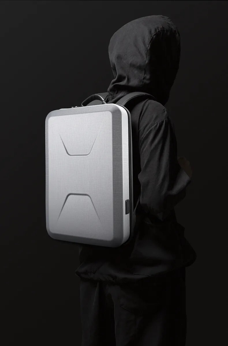 BANGE Hard Shell Backpack Men Anti-thief Business Backpacks 15.6″ Laptop Backpac