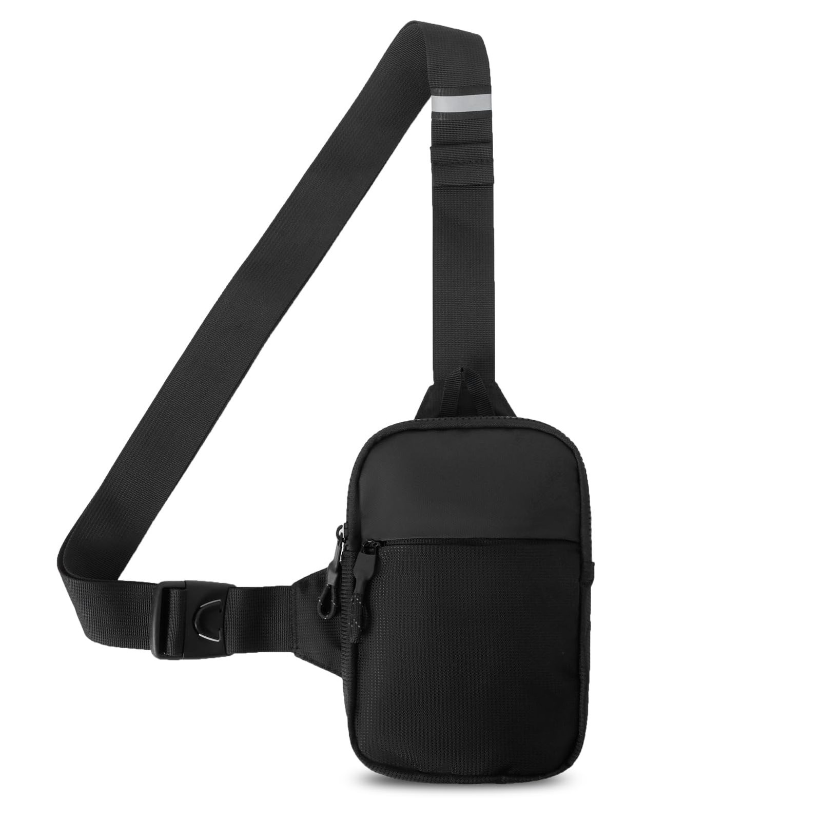 Mini Crossbody Sling Bag for Men & Women, Waterproof Small Chest Bag Sling Pu…