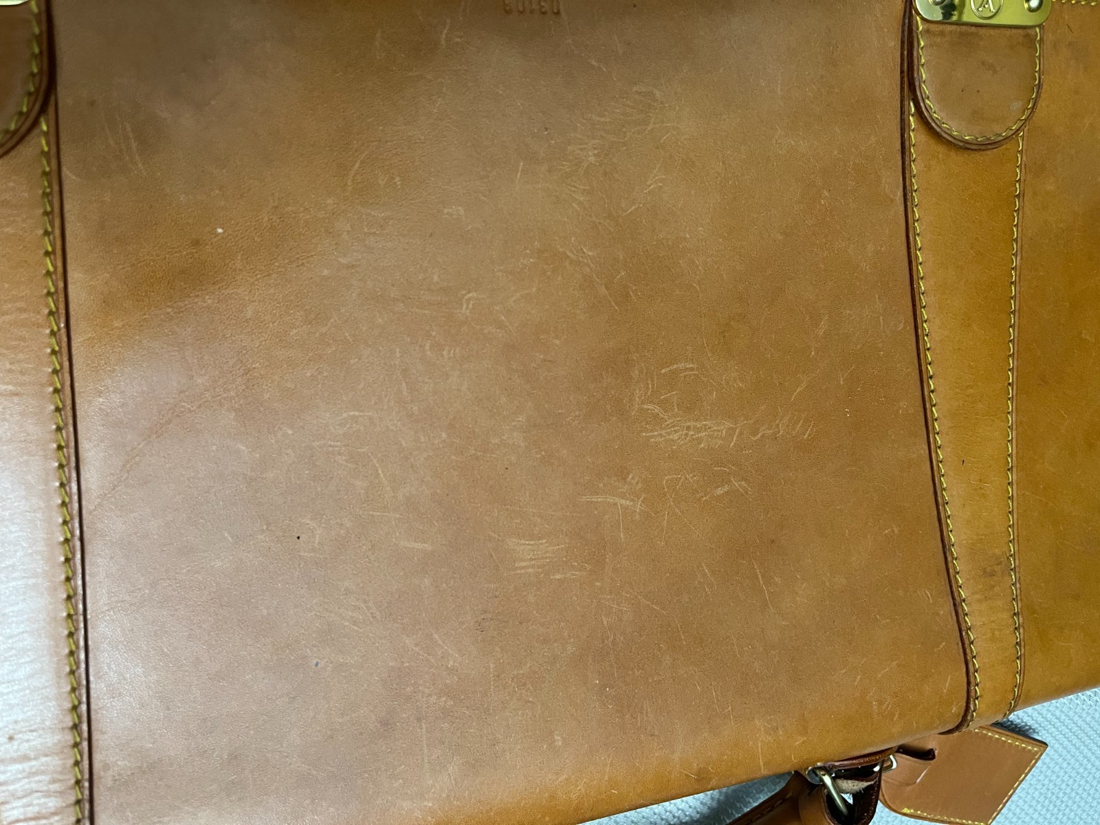 LOUIS VUITTON “SELBIT” NOMADE Leather Briefcase / Satchel / Portfolio – France