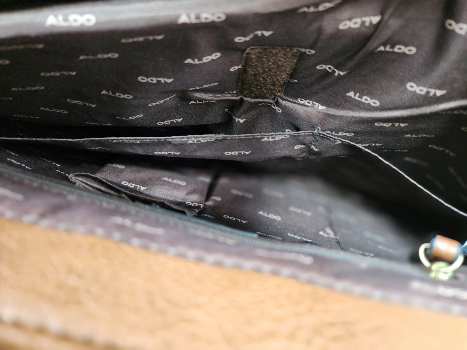 ALDO Men’s Briefcase Shoulder Bag Brown