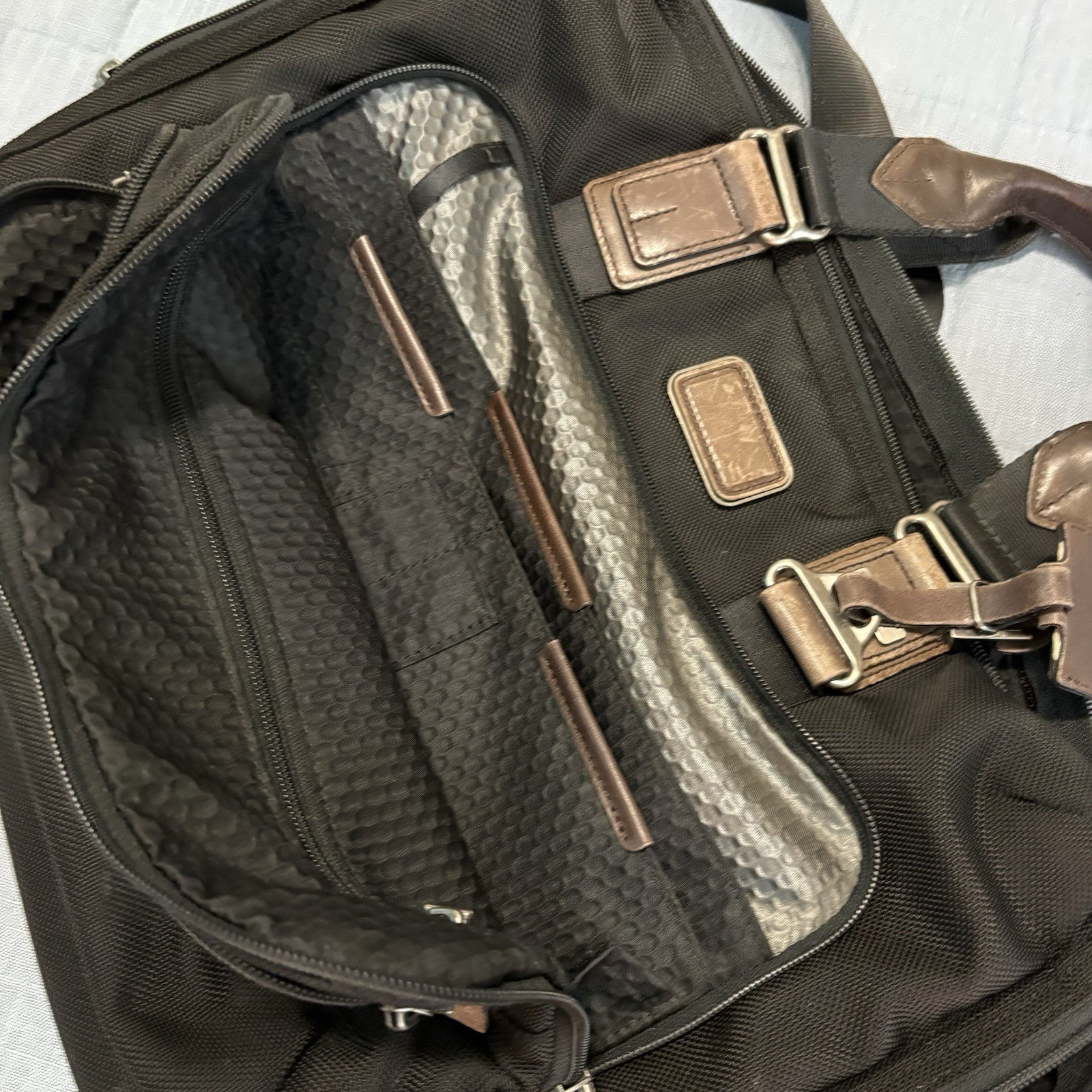 TUMI Alpha Bravo Yuma Slim Briefcase 22631HKH 2WAY Nylon Business Bag Black