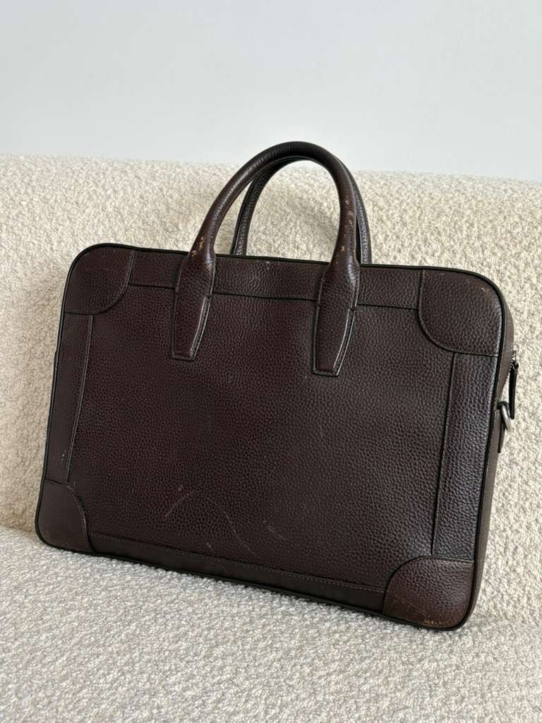 Mulberry Belgrave Single Document Holder – Brown (discontinued color)
