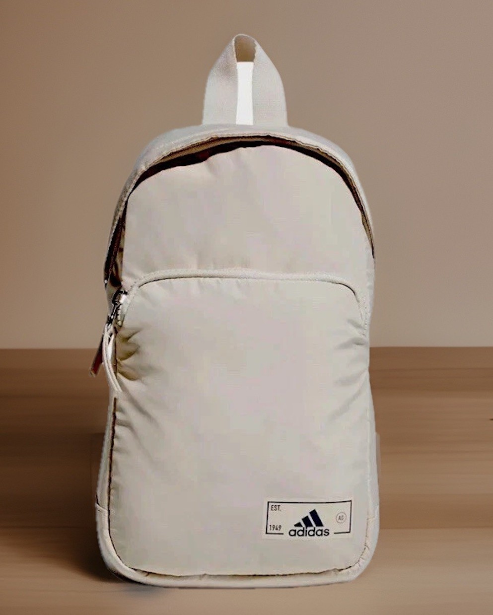 Adidas Essentials 2 Sling Crossbody Bag Beige/Off White NEW