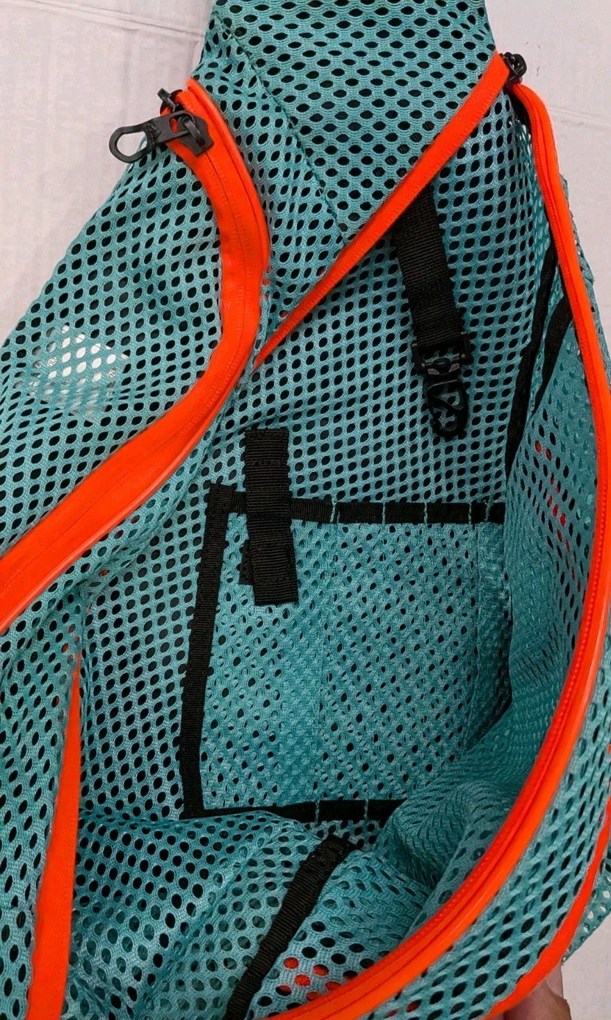 Adidas Load Spring Sling Backpack Shoulder Bag Blue And Orange