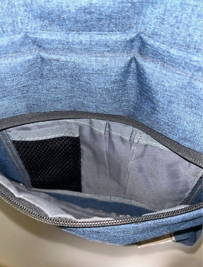The Souled Store Navy Mens Backpack