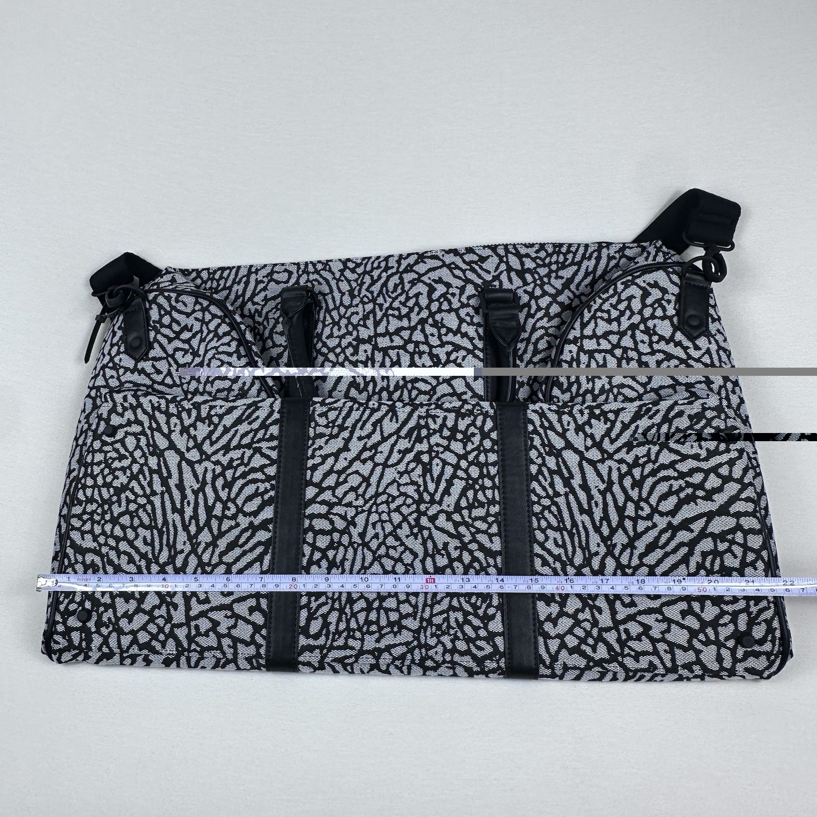 Jordan Jumpman Cement Monogram Duffle Bag Luggage Size L 40L LM0978-100