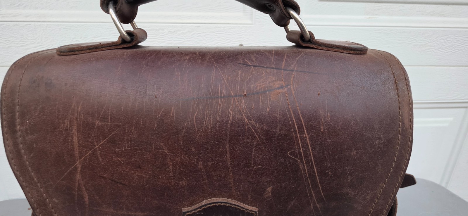 Saddleback Leather Dark Coffee Brown Tank Backpack