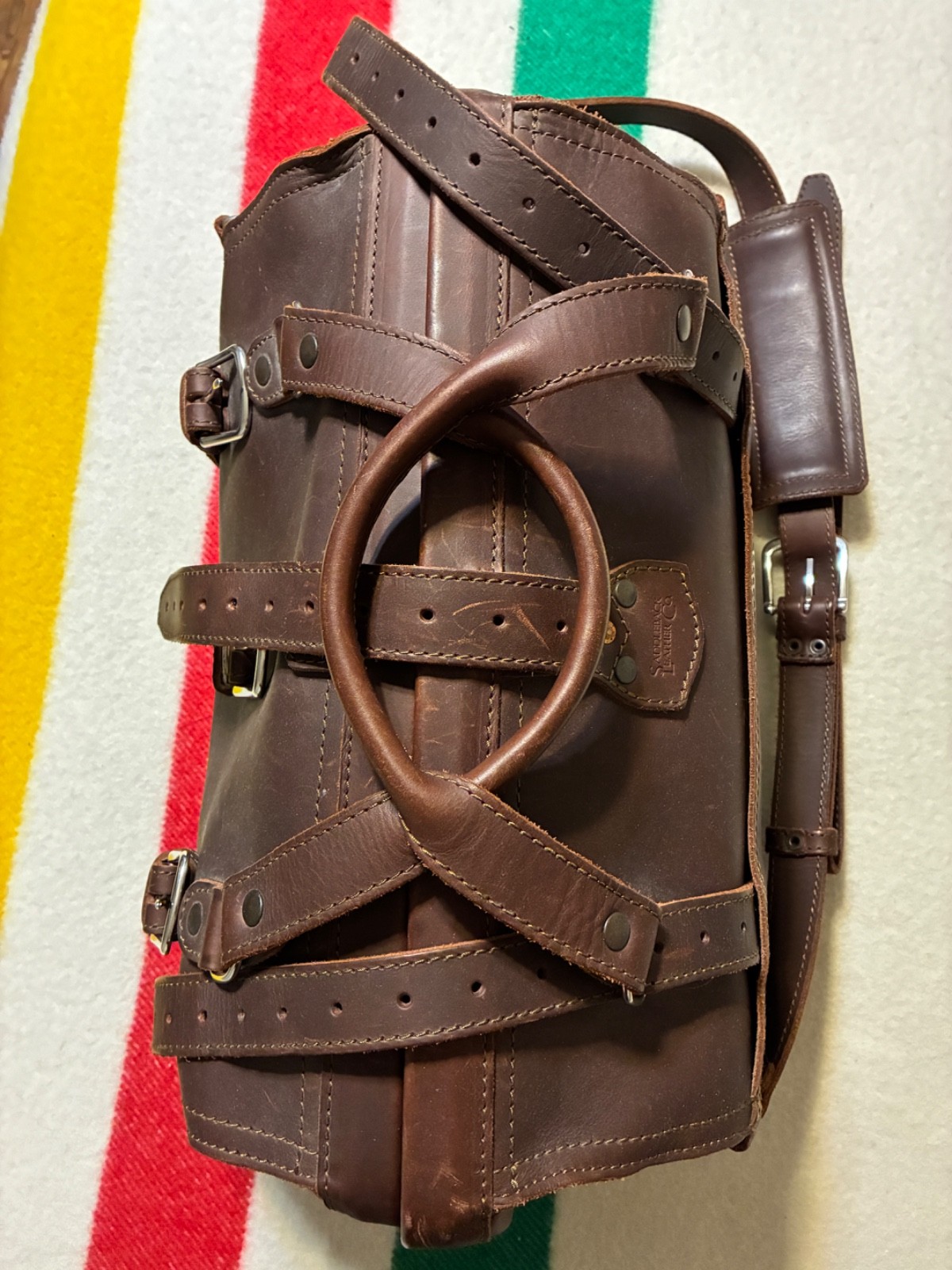 Used Saddleback Leather Doctor Bag – Discontinued Model – Chestnut