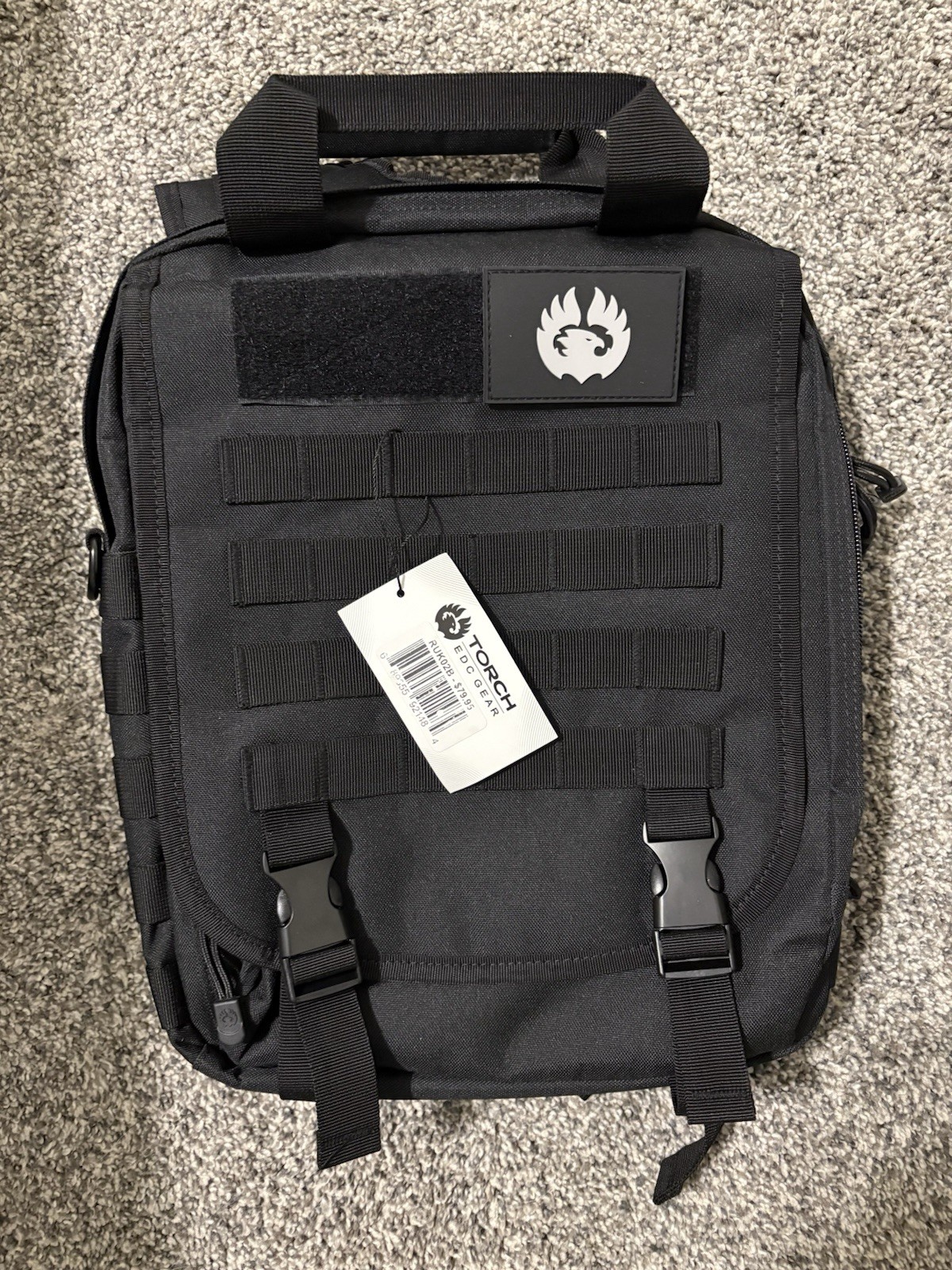 TORCH MOLLE Urban Commuter Backpack Laptop Bag Rucksack for Hiking Cycling Cr…