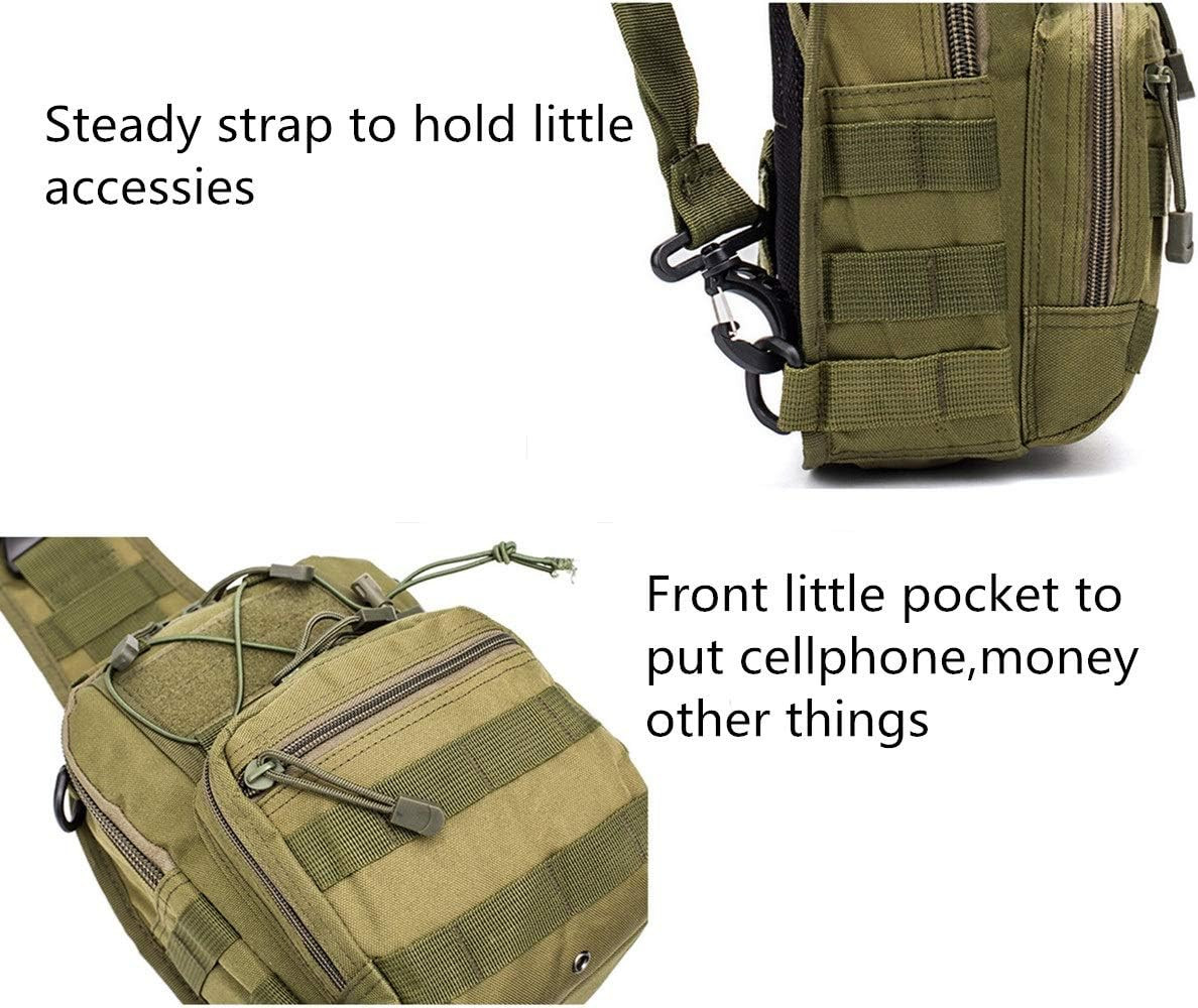 Waterproof Tactical Sling Bag – Military EDC Crossbody Pack