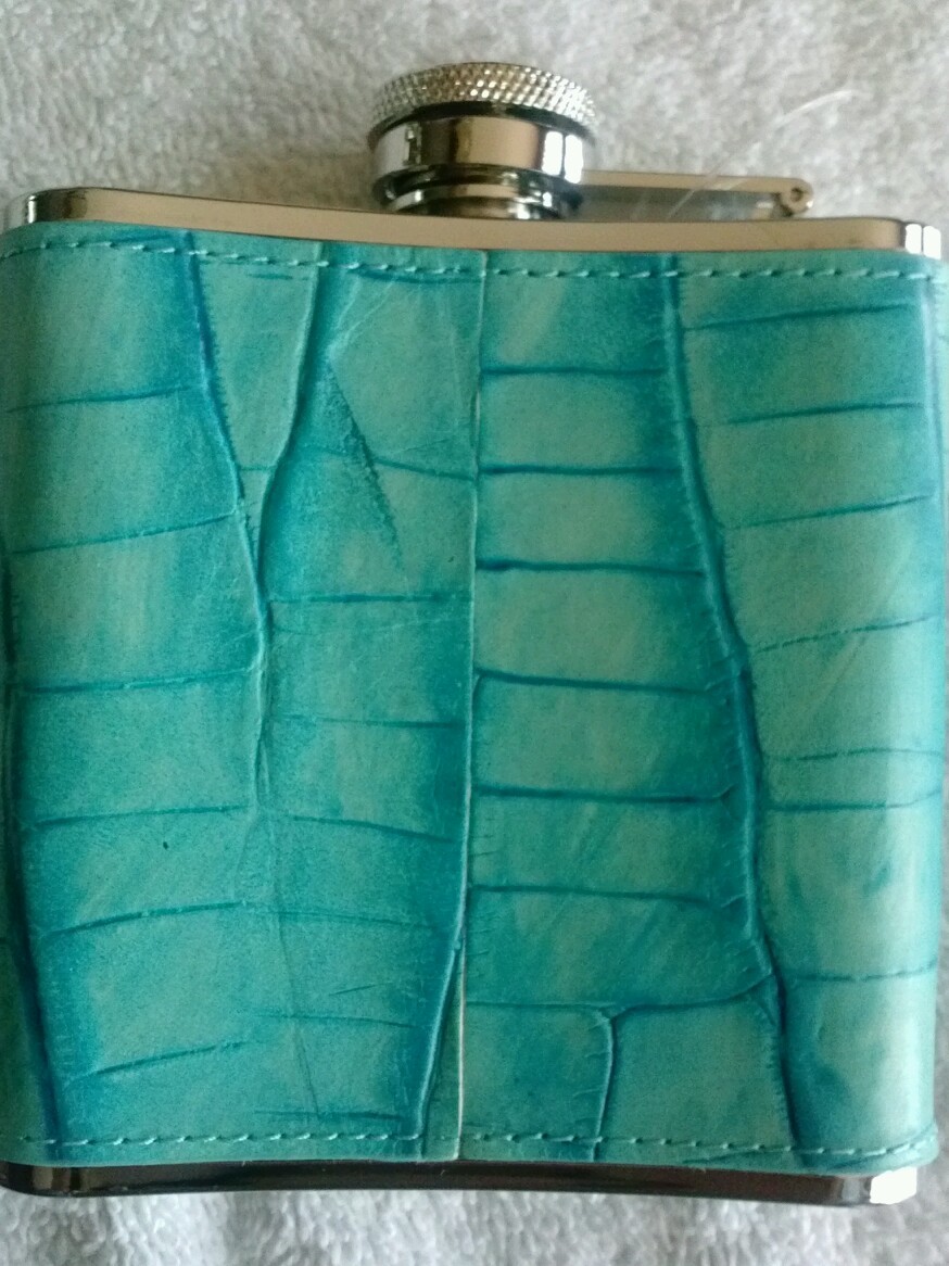 Neiman Marcus Turquoise Flask