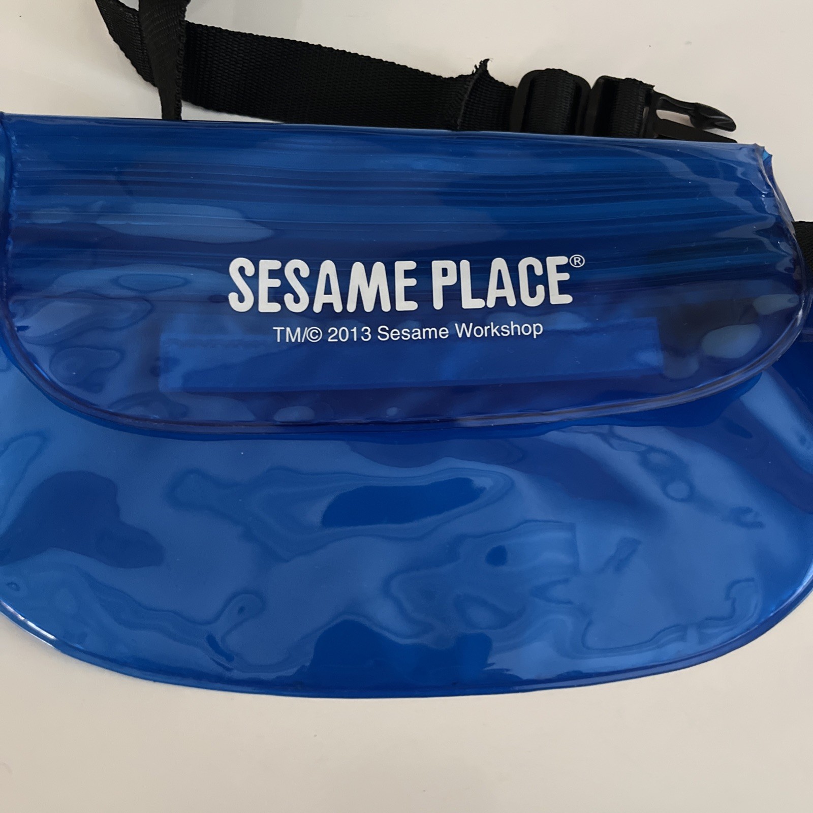Sesame Place Fanny Pack Langhorne Pa 2013 Sesame Workshop VG Waterproof 24″