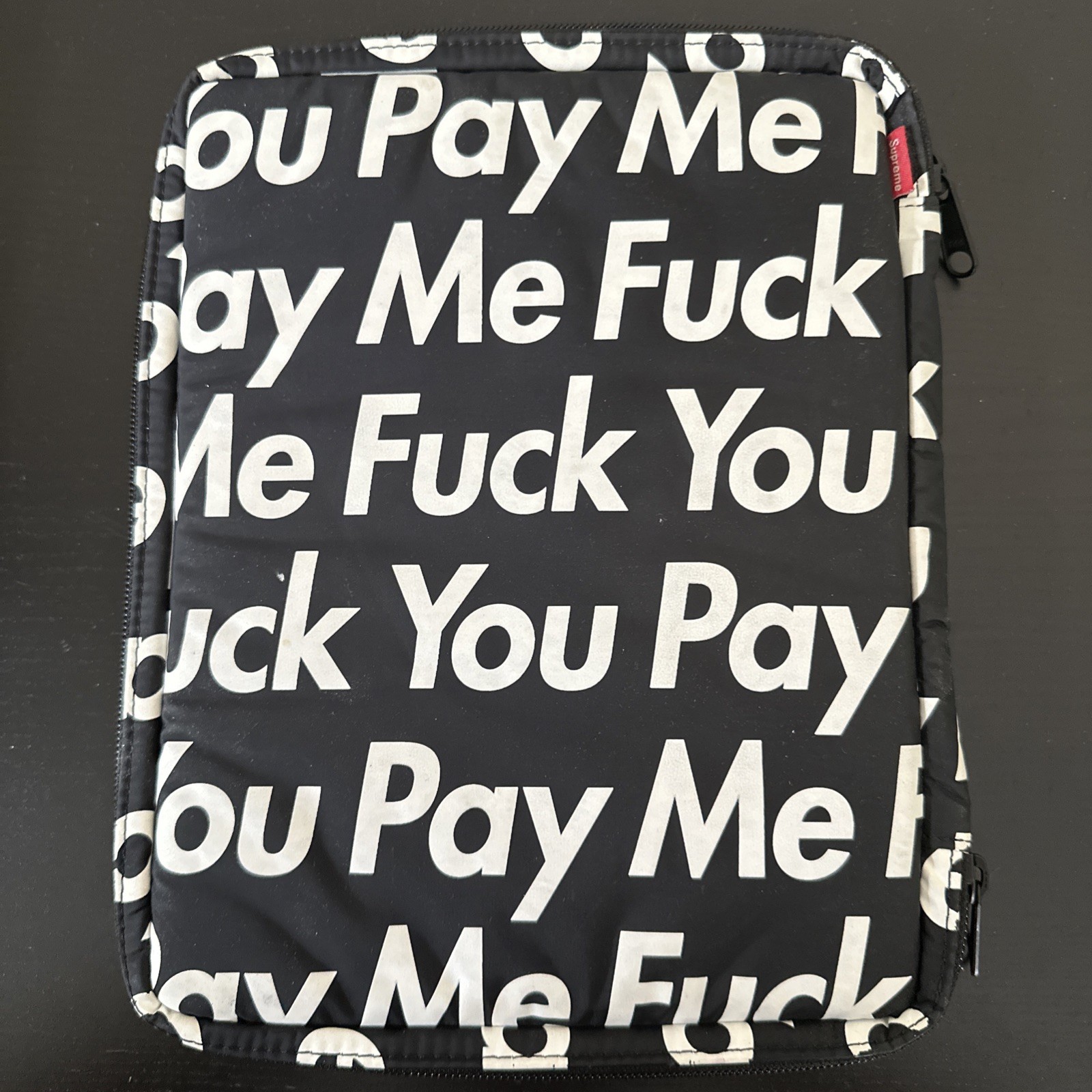 Supreme × PORTER 2012AW iPad Case Black Clutch Bag Pouch JAPAN MADE YOSHIDA & Co
