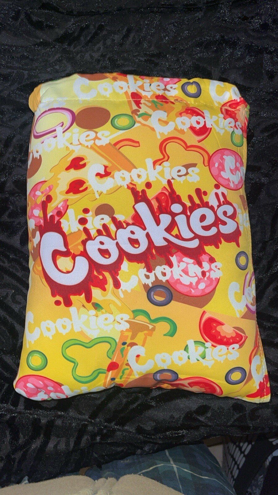 Original Cookies Small Shoulder Bag Smell Proof Zipper And Pull String