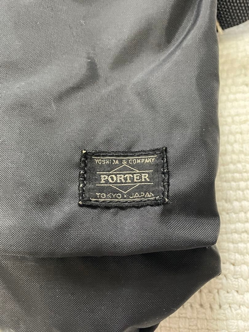 PORTER Yoshida FORCE Shoulder Bag Black Japan Authentic