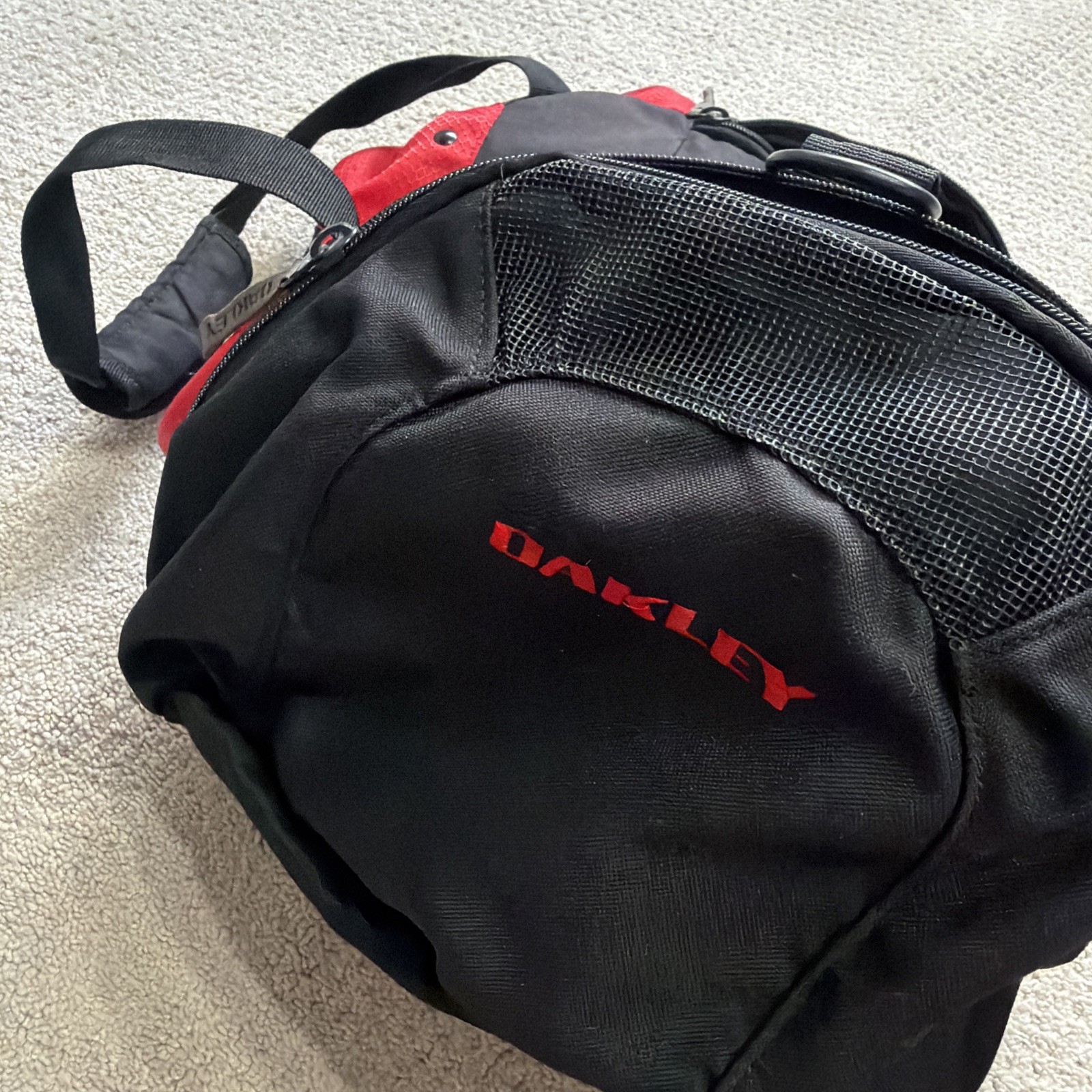 Vintage Y2K Oakley Software Mini Duffle Bag *Missing Strap