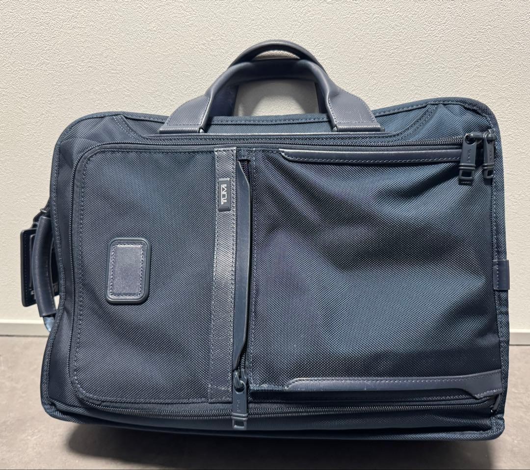 SHIPS TUMI Completely Custom Model ALPHA 3 Mid 3WAY Bag