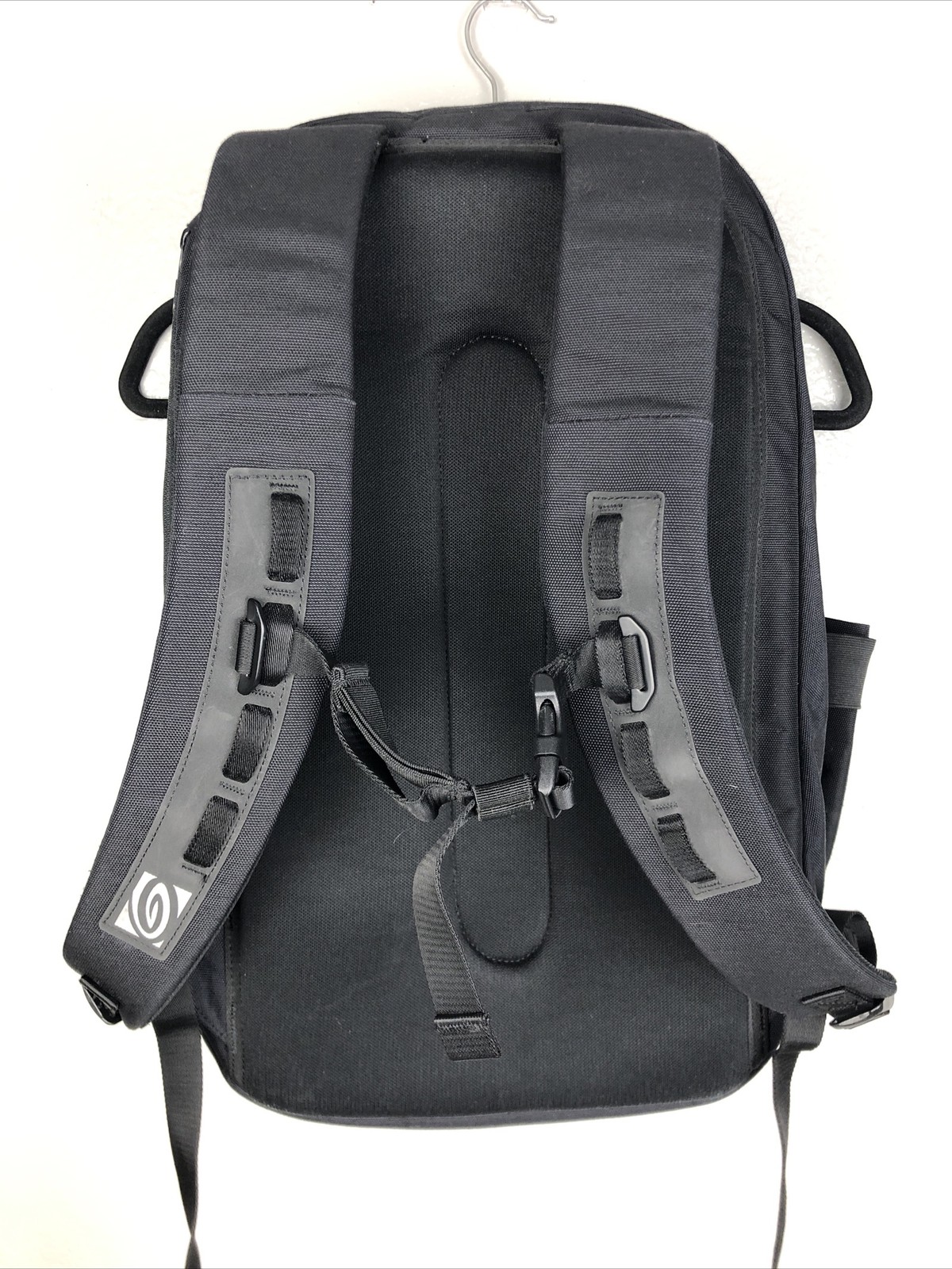 Timbuk2 Never Check Expandable Backpack Black Cordura Fabric Laptop Travel