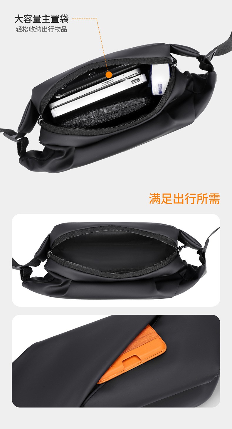 Sling Chest Bag Crossbody Fanny Pack 4 Colors For Men Women Sports Daily Use