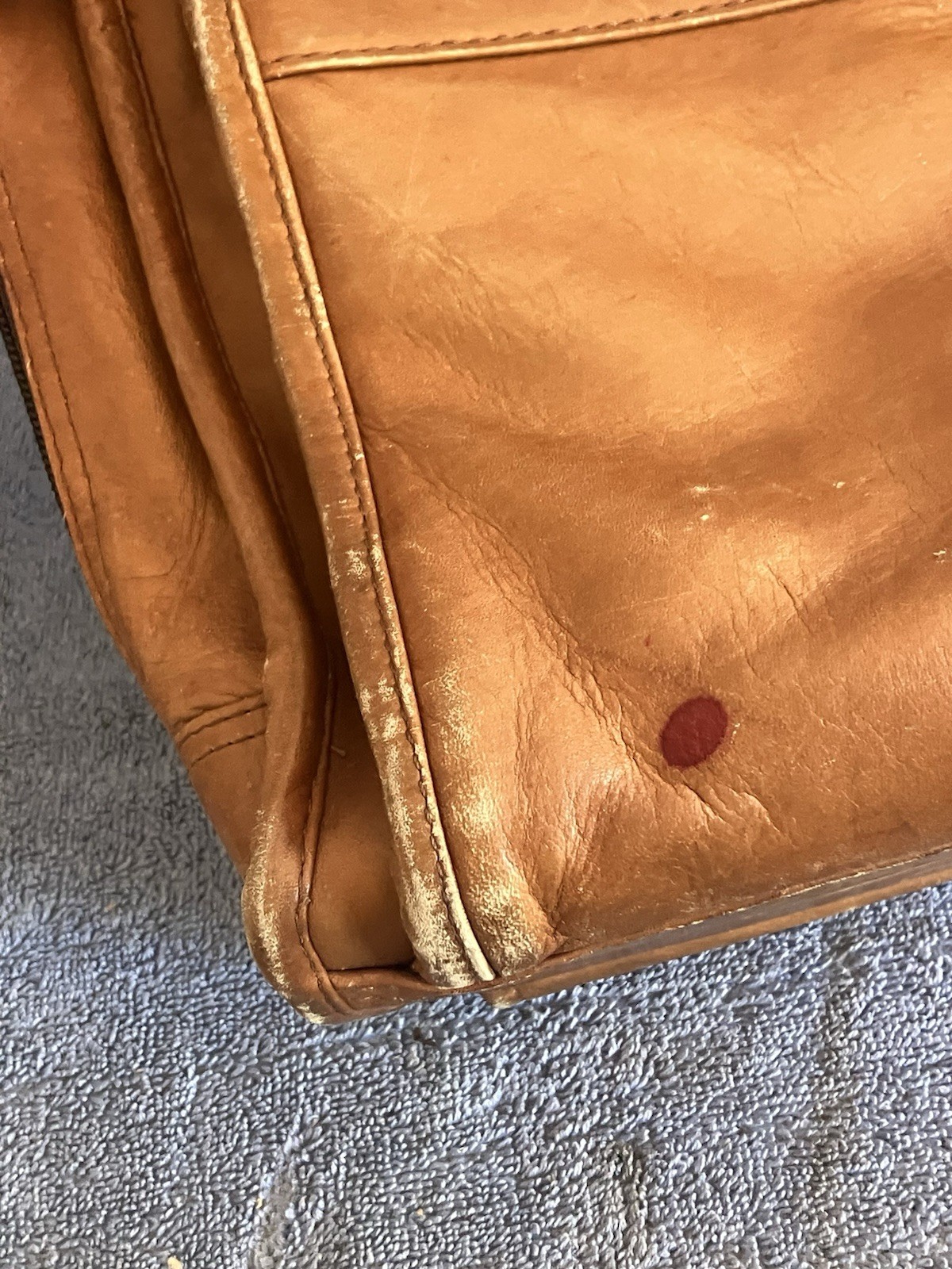 Vintage USC Messenger Bag Soft Side Briefcase
