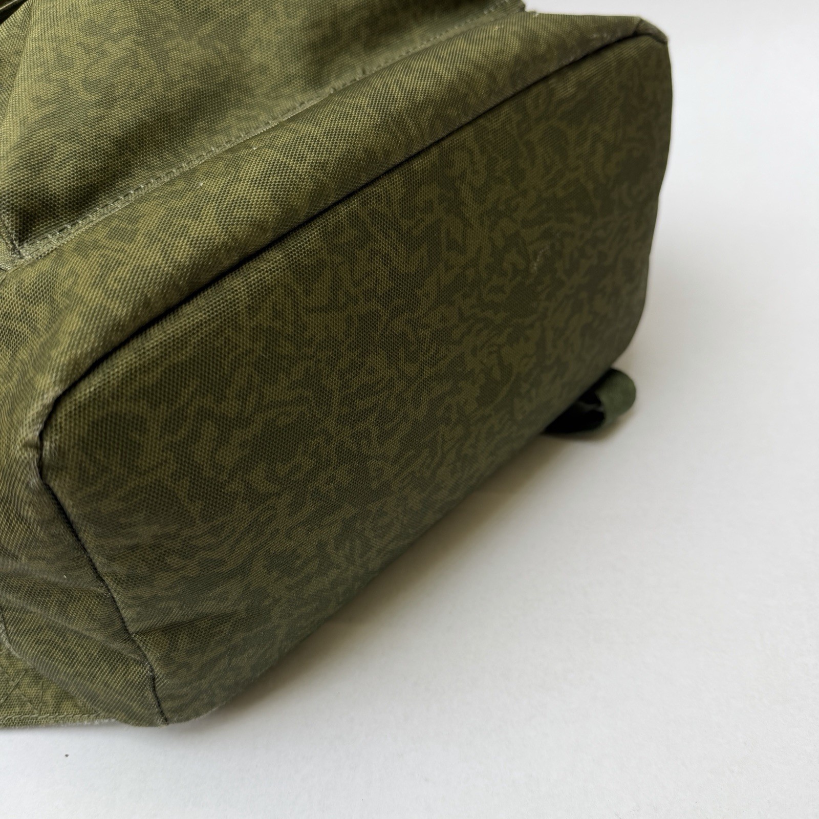 OBEY Javor Backpack In Camo with Interior Laptop Slot Slightly Distressed Travel