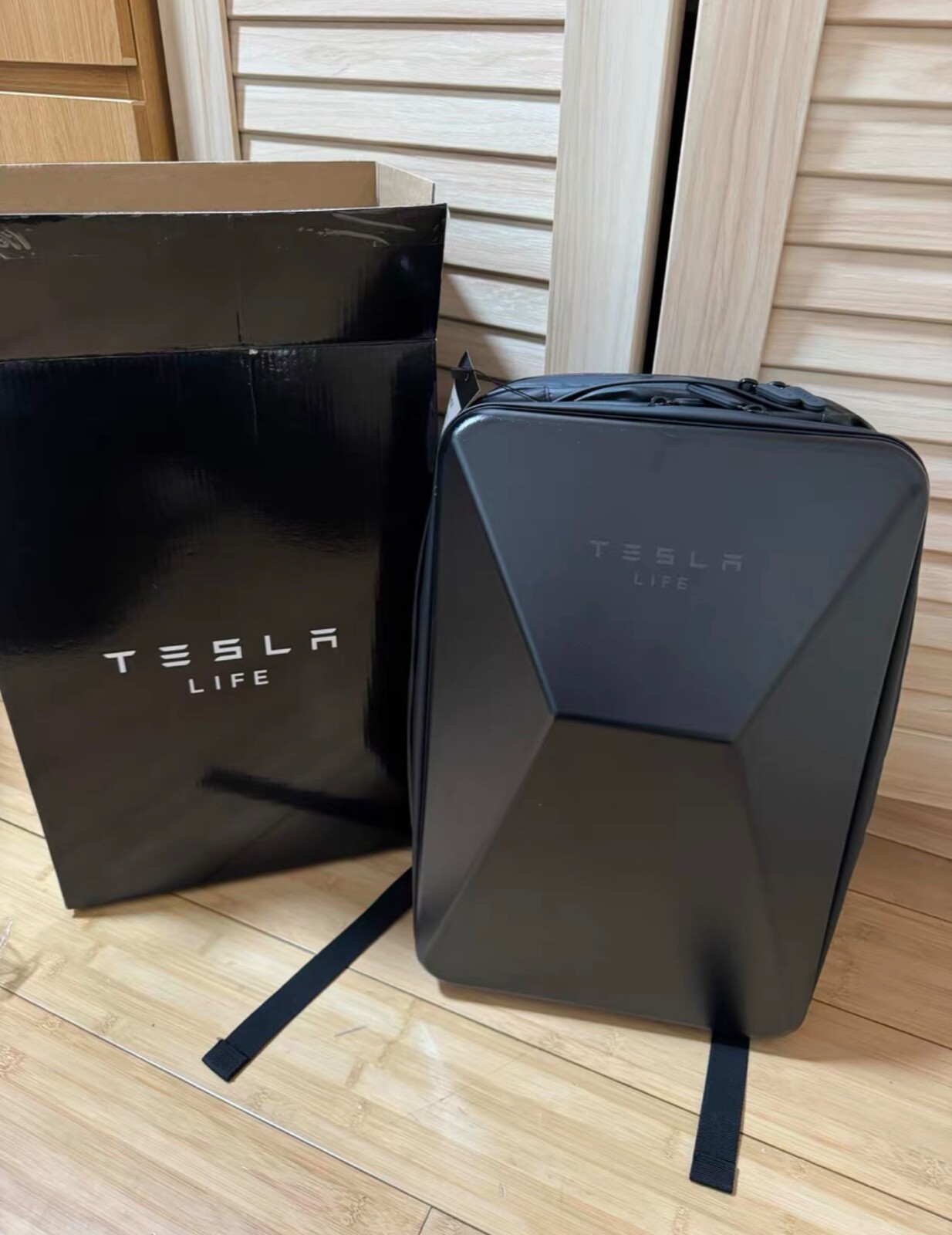 Tesla Official Cybertruck Inspired Backpack for Leisure Travel With Box (New)
