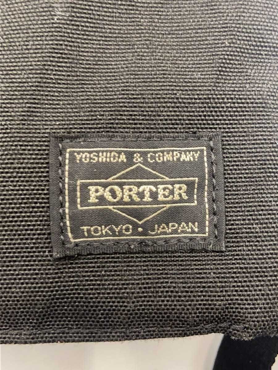 Authentic PORTER Black Shoulder Bag 16cm x 26cm Compact Design