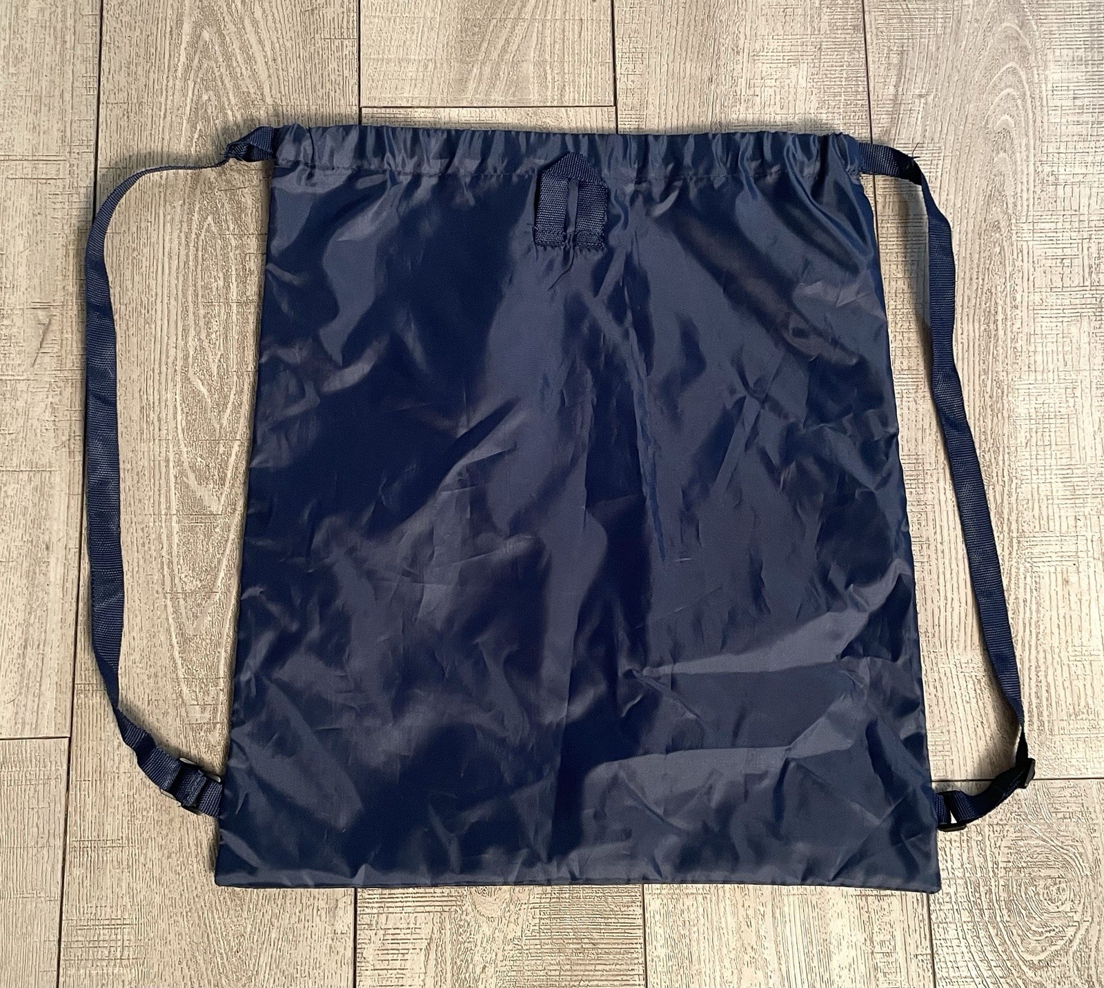 Skechers Brand Navy Blue Large Draw Sting Bag Backpack