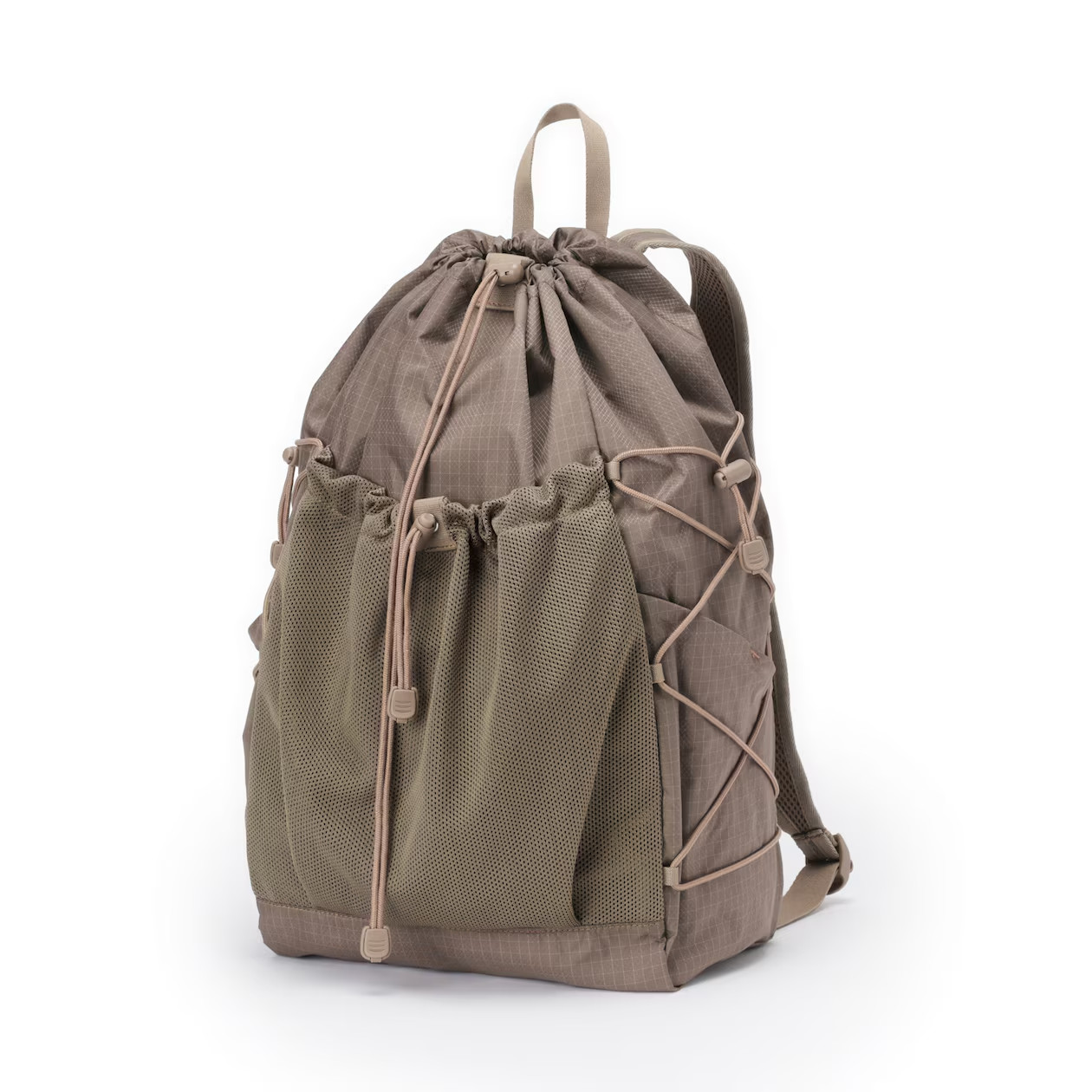 MUJI Water-Repellent Ripstop Backpack Drawstring 23-Litter 3-Pocket Unisex NWT