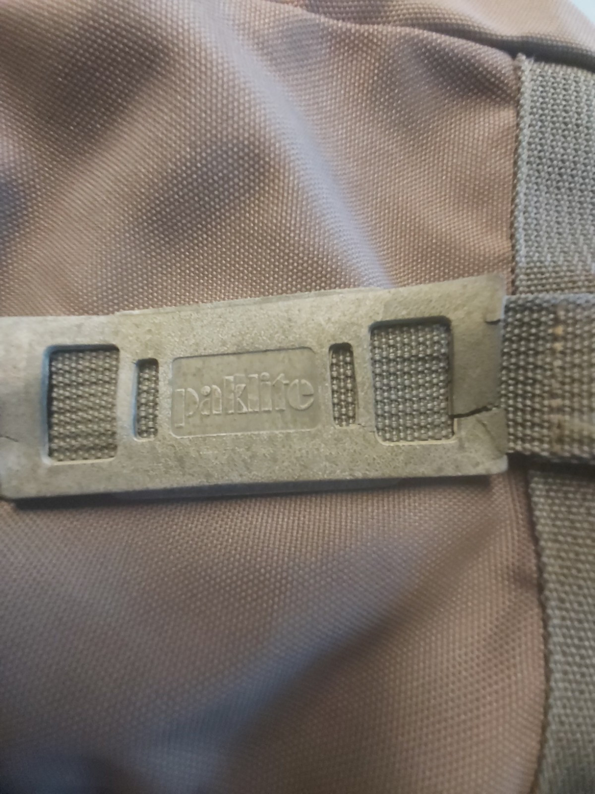 Paklite Khaki Single Strap Shoulder Bag 43 X 35cm
