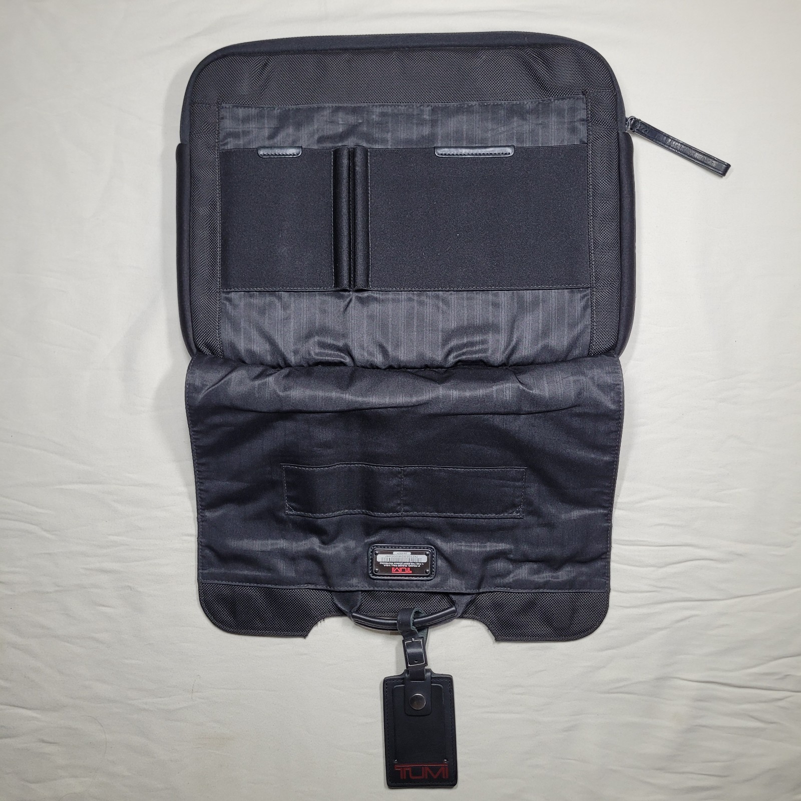 Tumi Alpha Organizer Slim Laptop Briefcase Bag